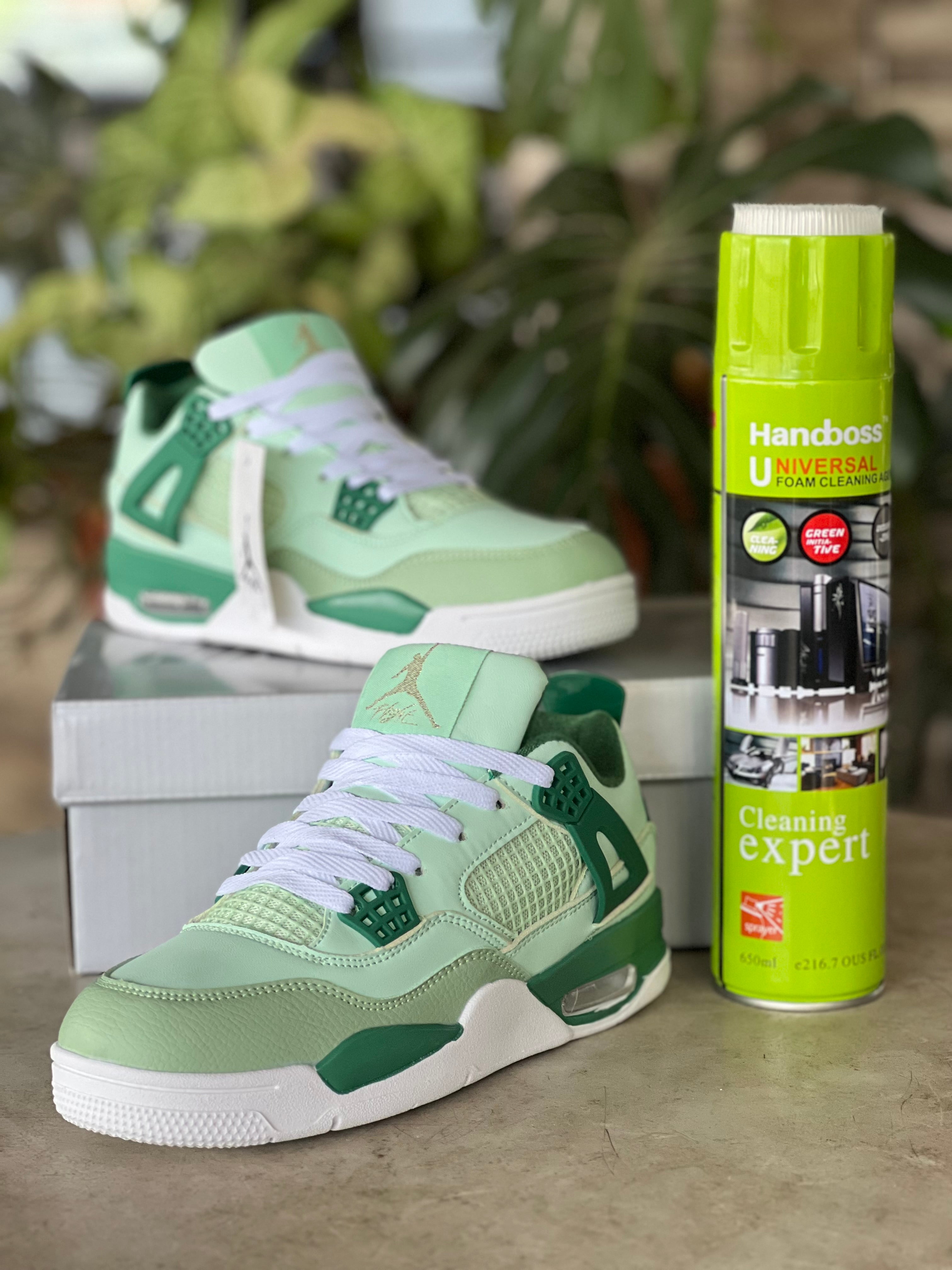 Air Jordan 4 Sneakers - lime green