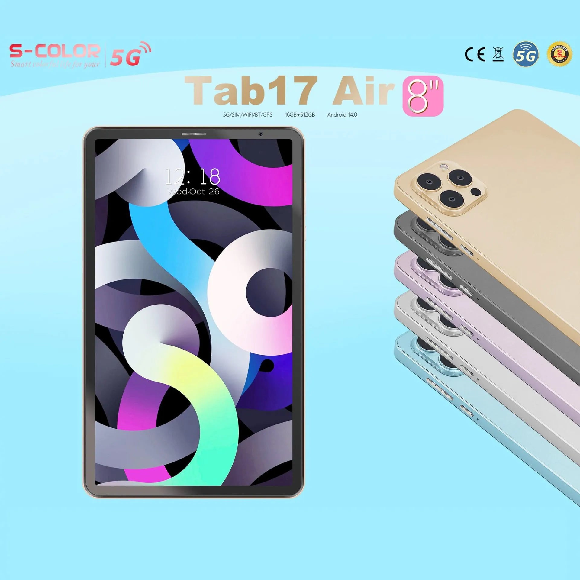 S-color Tab 17 Air