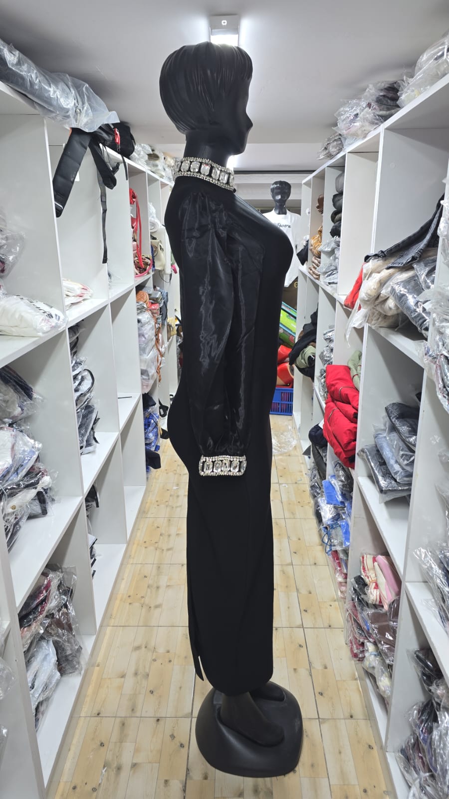 546 The Organza Statement Sheath Dress