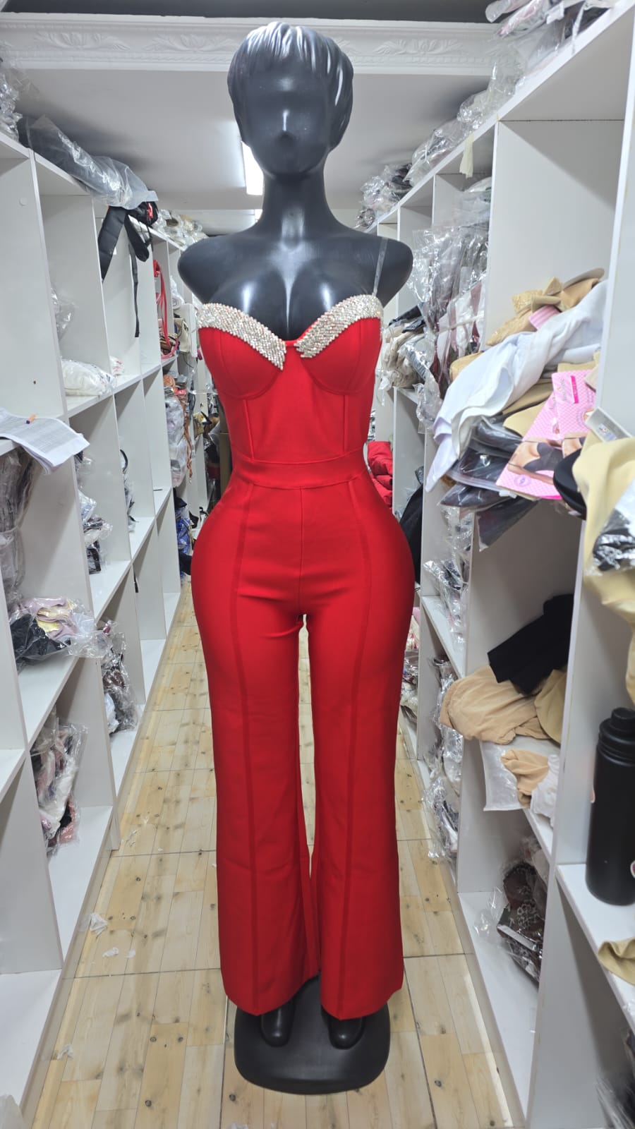 568 The Scarlet Siren Pearl Jumpsuit