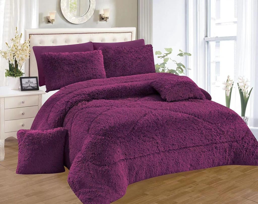 6 pc Fluffy Duvet Set