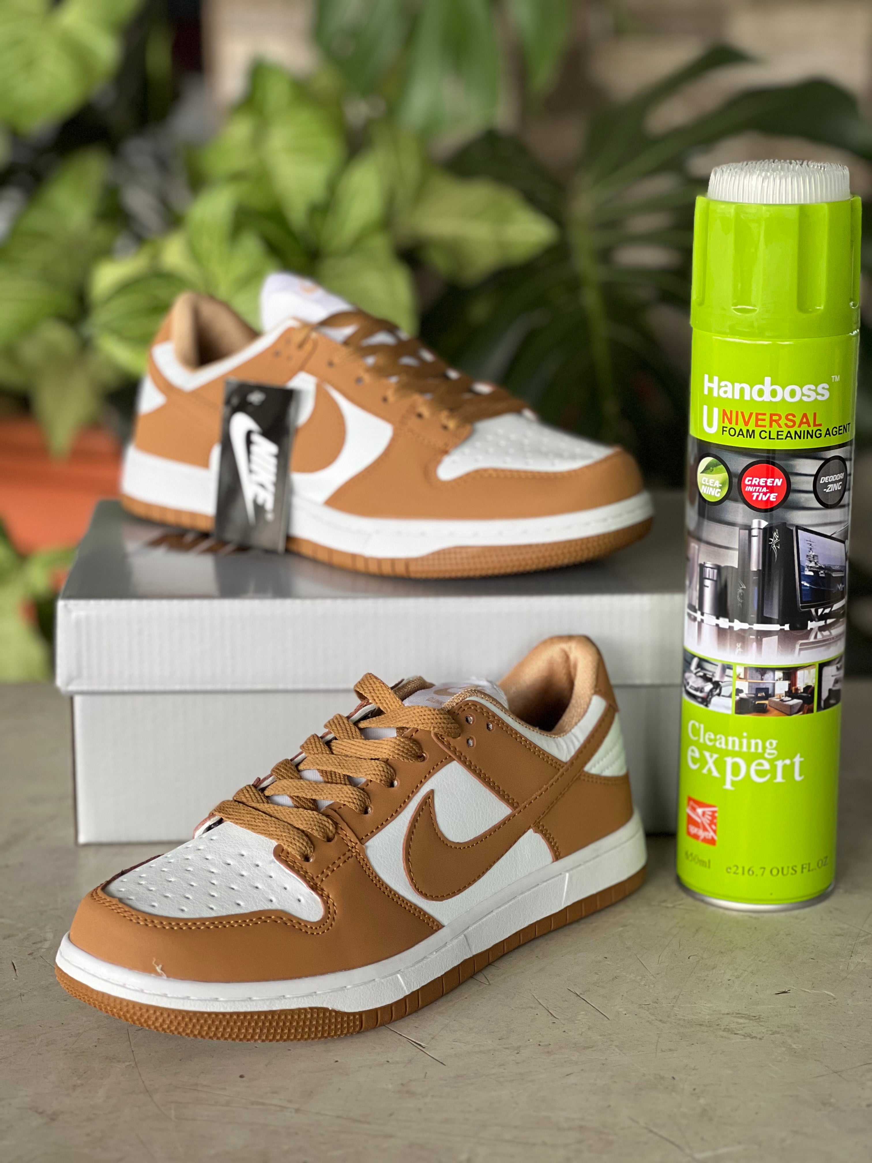 Nike SB dunk sneakers - Brown/White