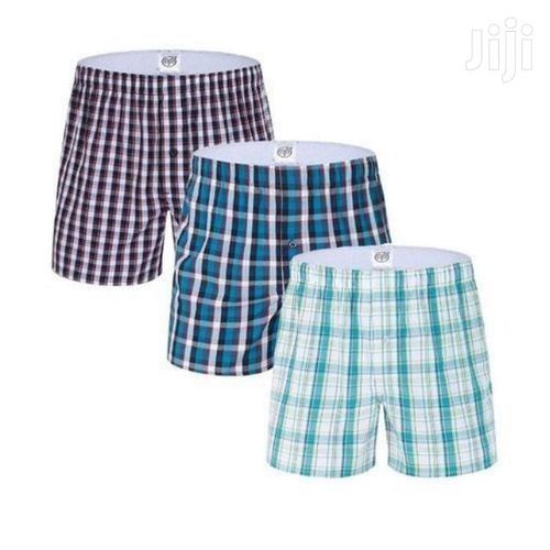Premium Men's Woven Boxers (3-Pack)