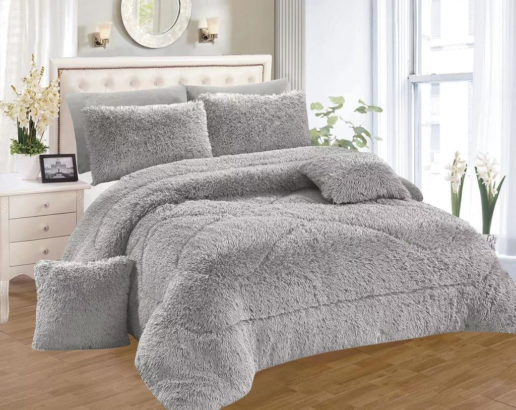 6 pc Fluffy Duvet Set