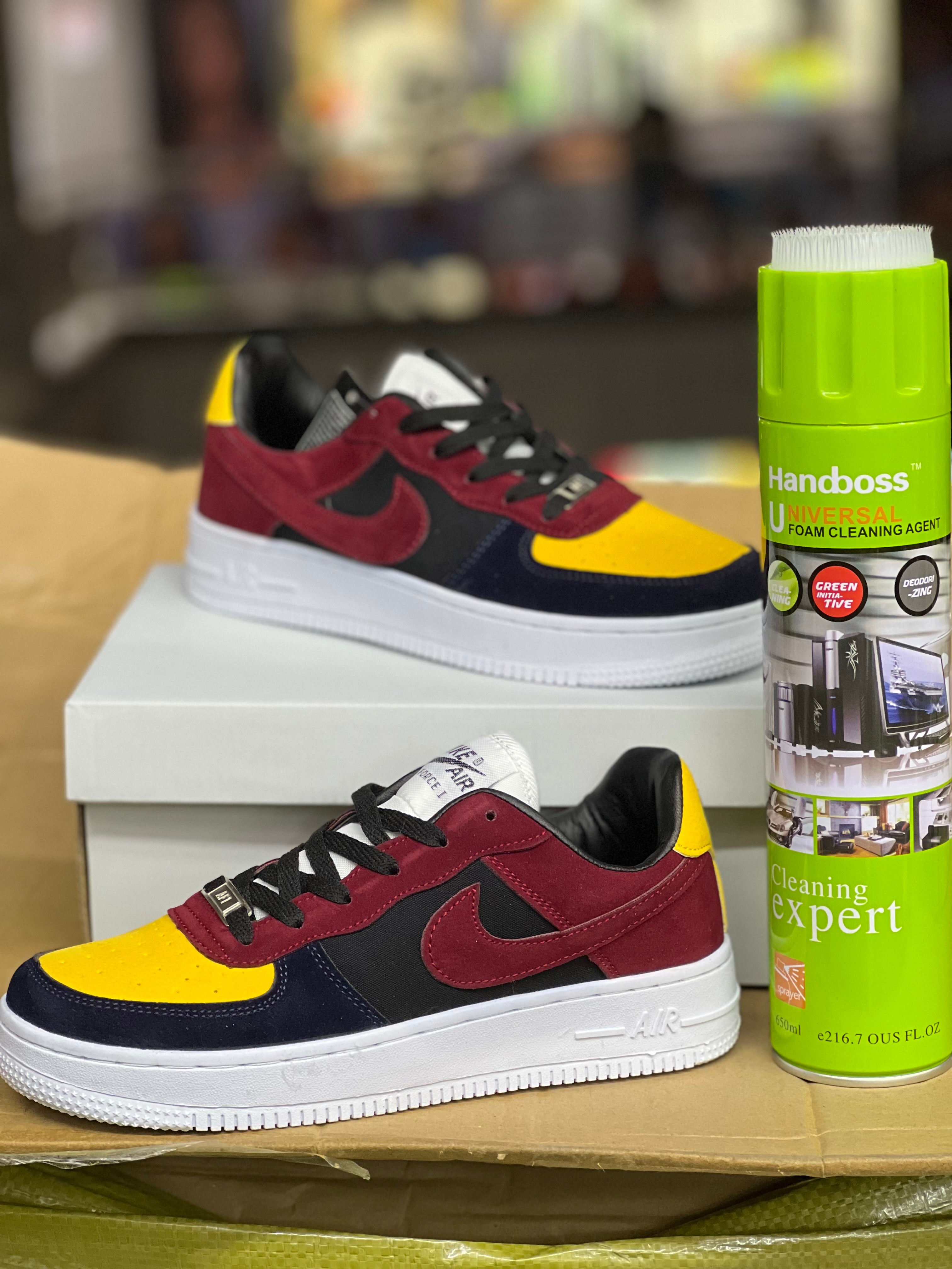 Nike Airforce Suede Multicolor Sneakers