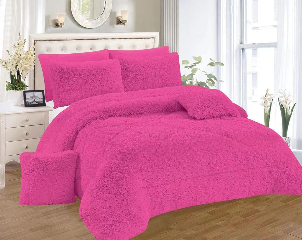 6 pc Fluffy Duvet Set