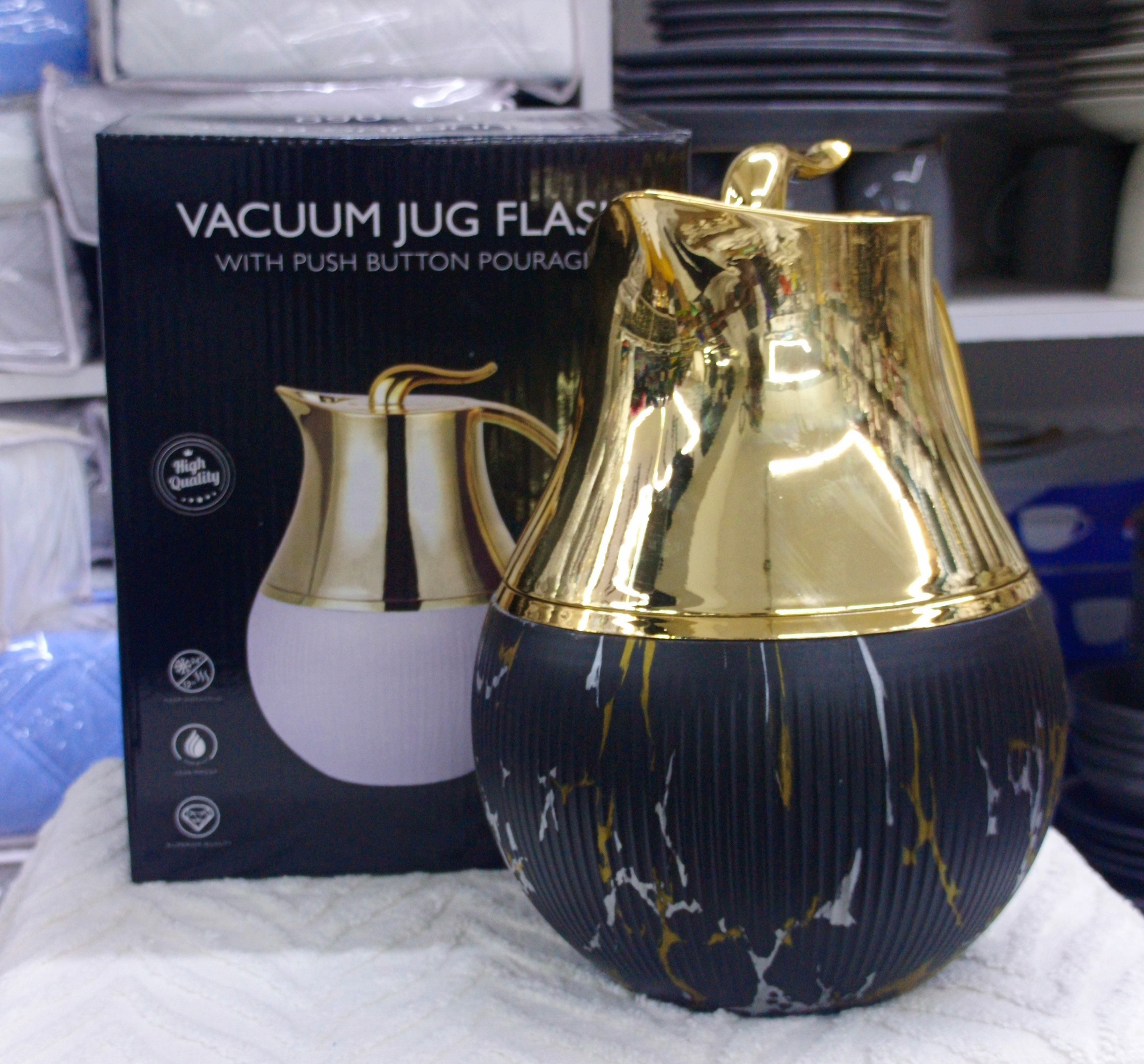 Belly Shaped Vacuum Jug Flask