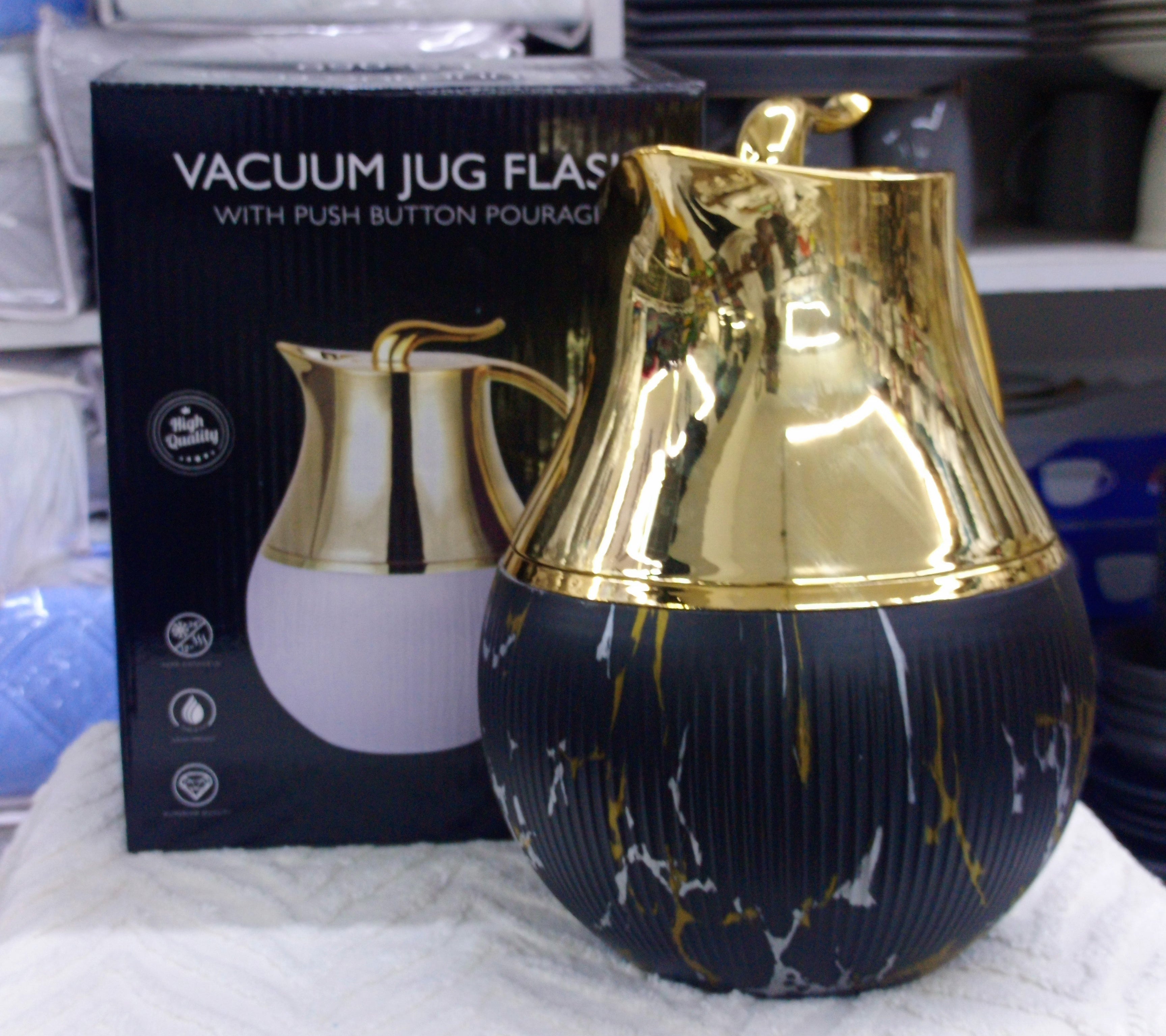 Belly Shaped Vacuum Jug Flask