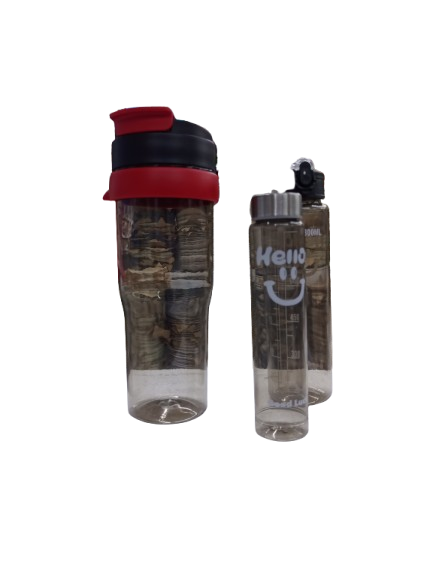 Assorted Water Bottle Set (3-Piece)