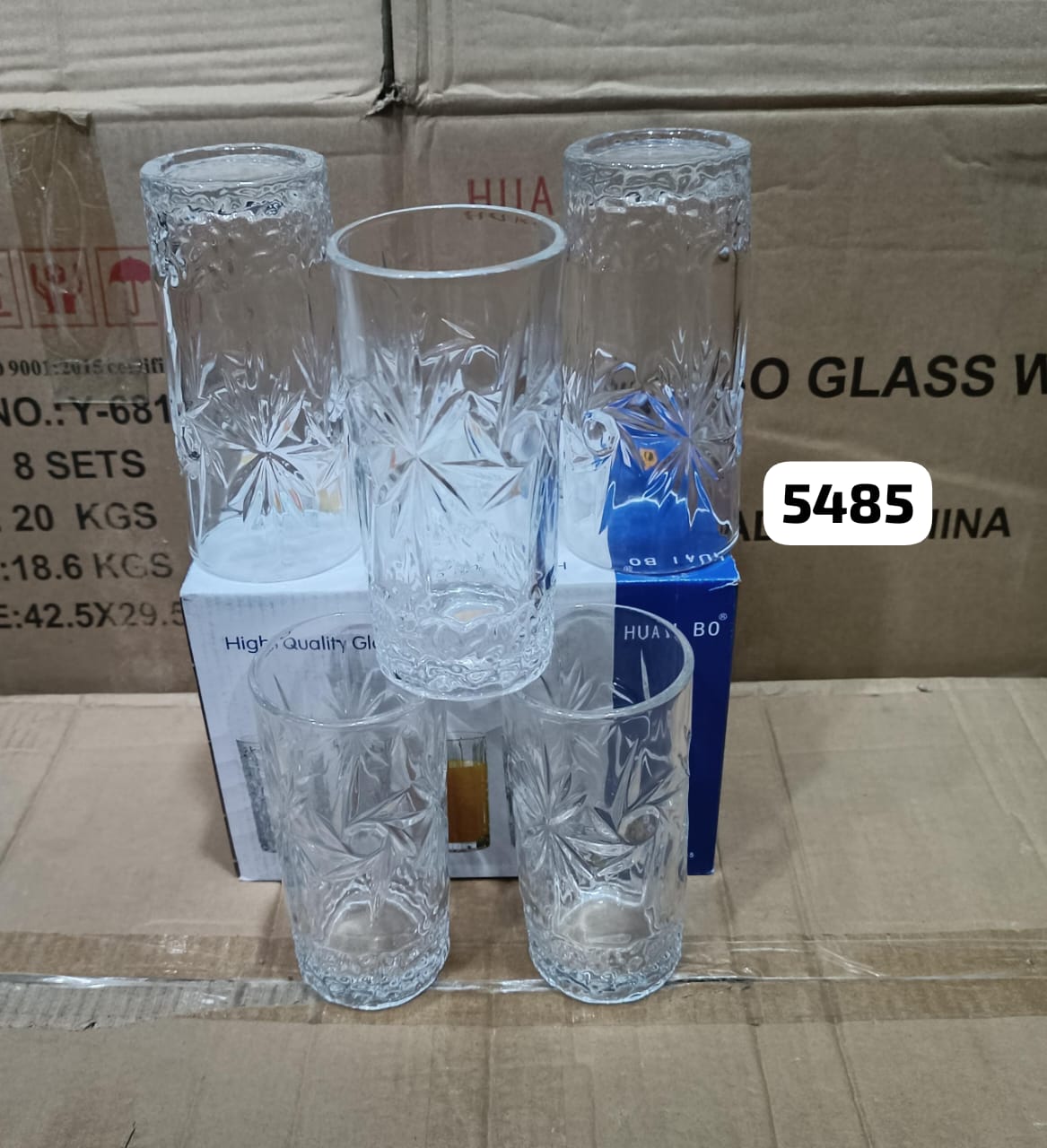 Deli Glass Set Desca Series 6pcs