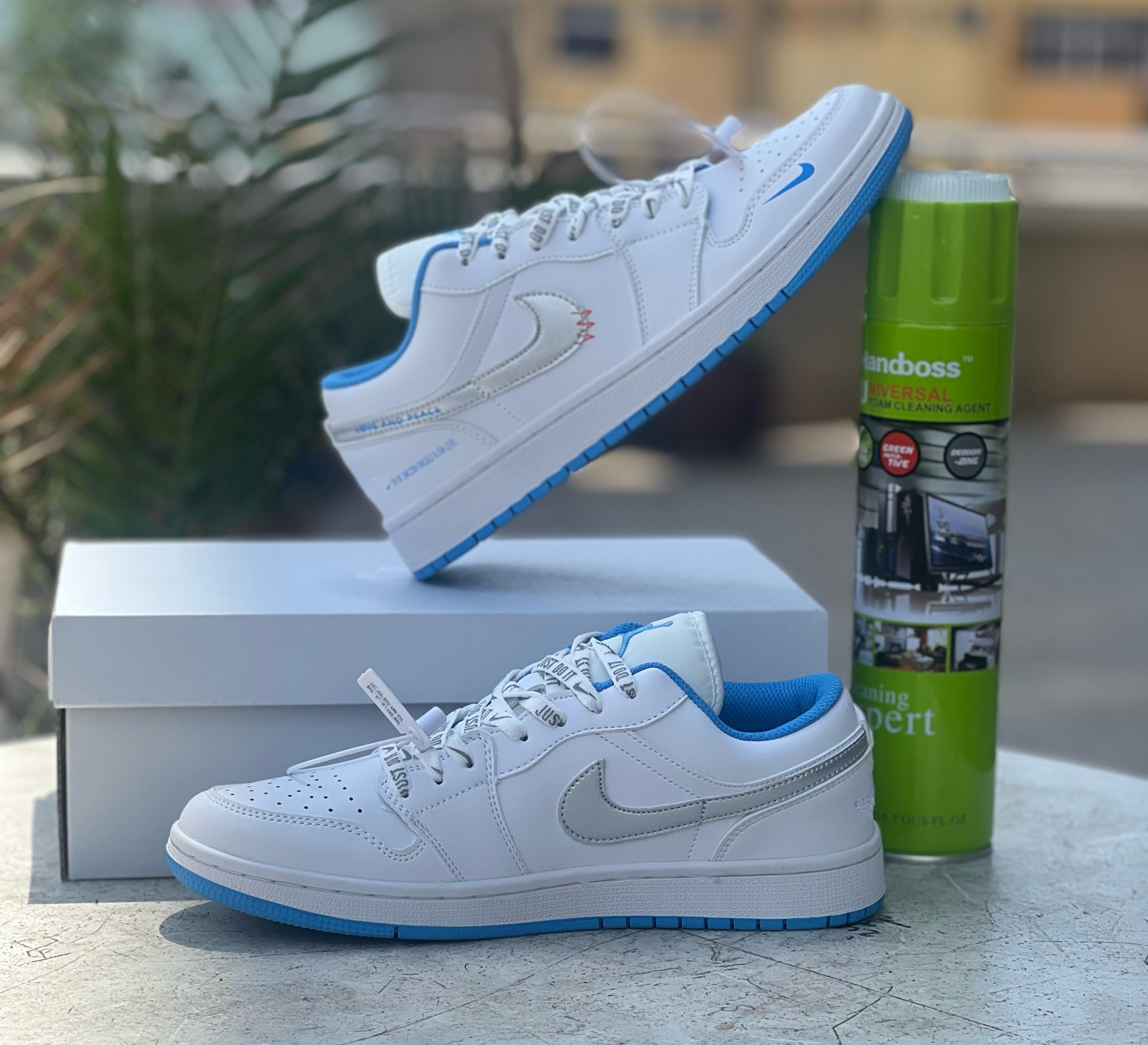 Nike Air Jordan 1 Low - White/Blue