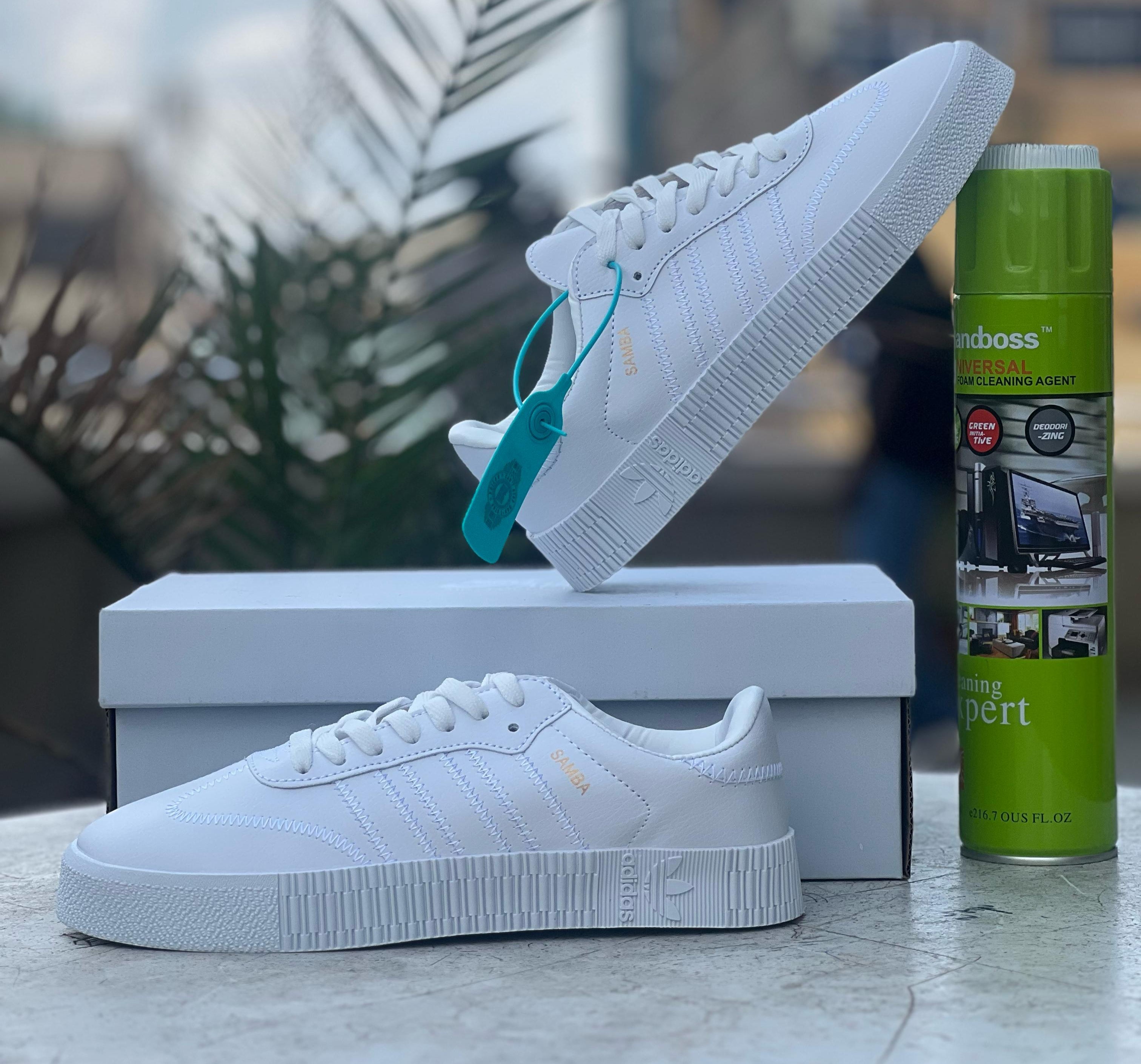 Adidas Samba Double sole - White