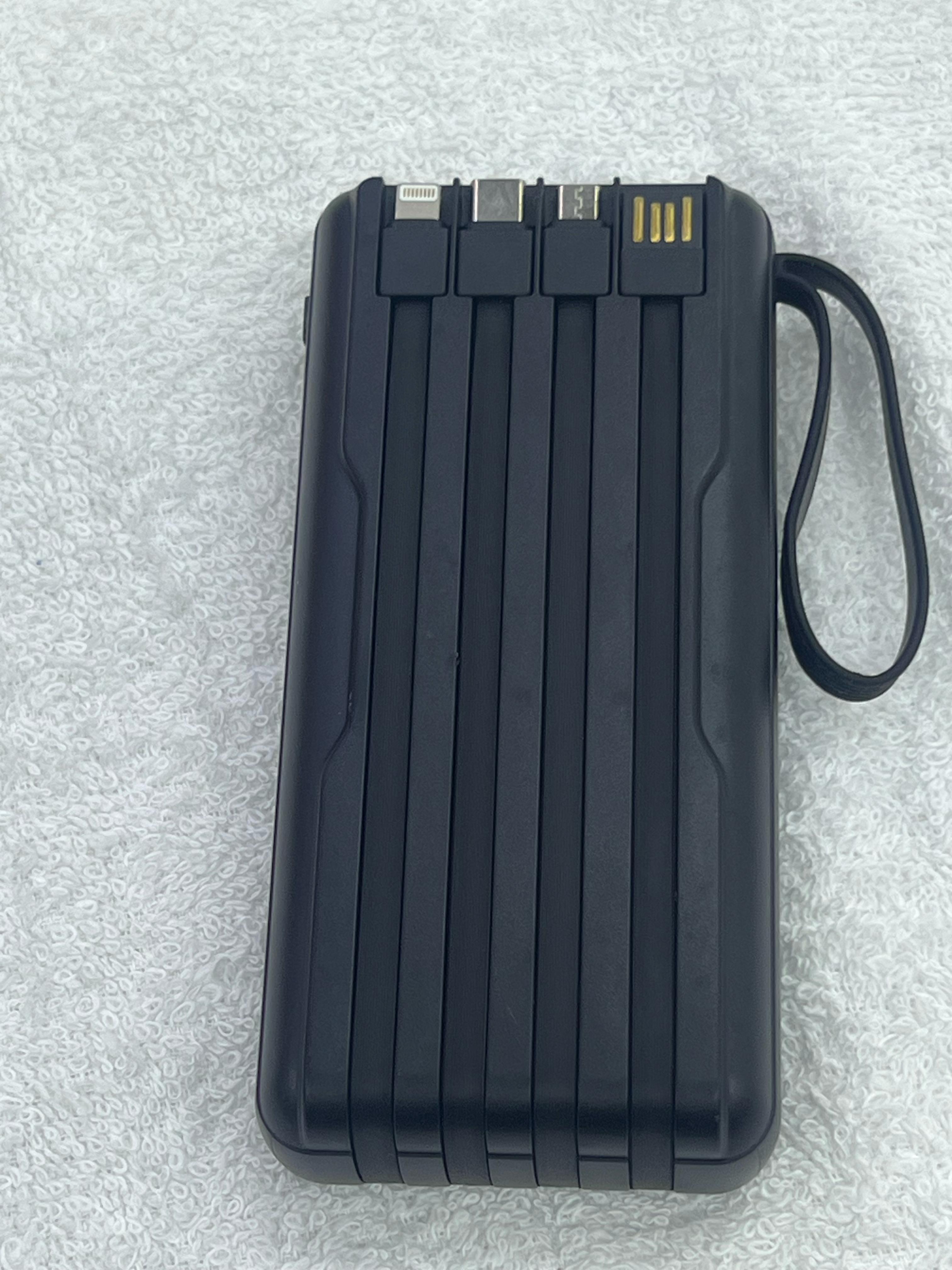 Alldocube P1 10000mAh Power Bank with Integrated Charging Cables