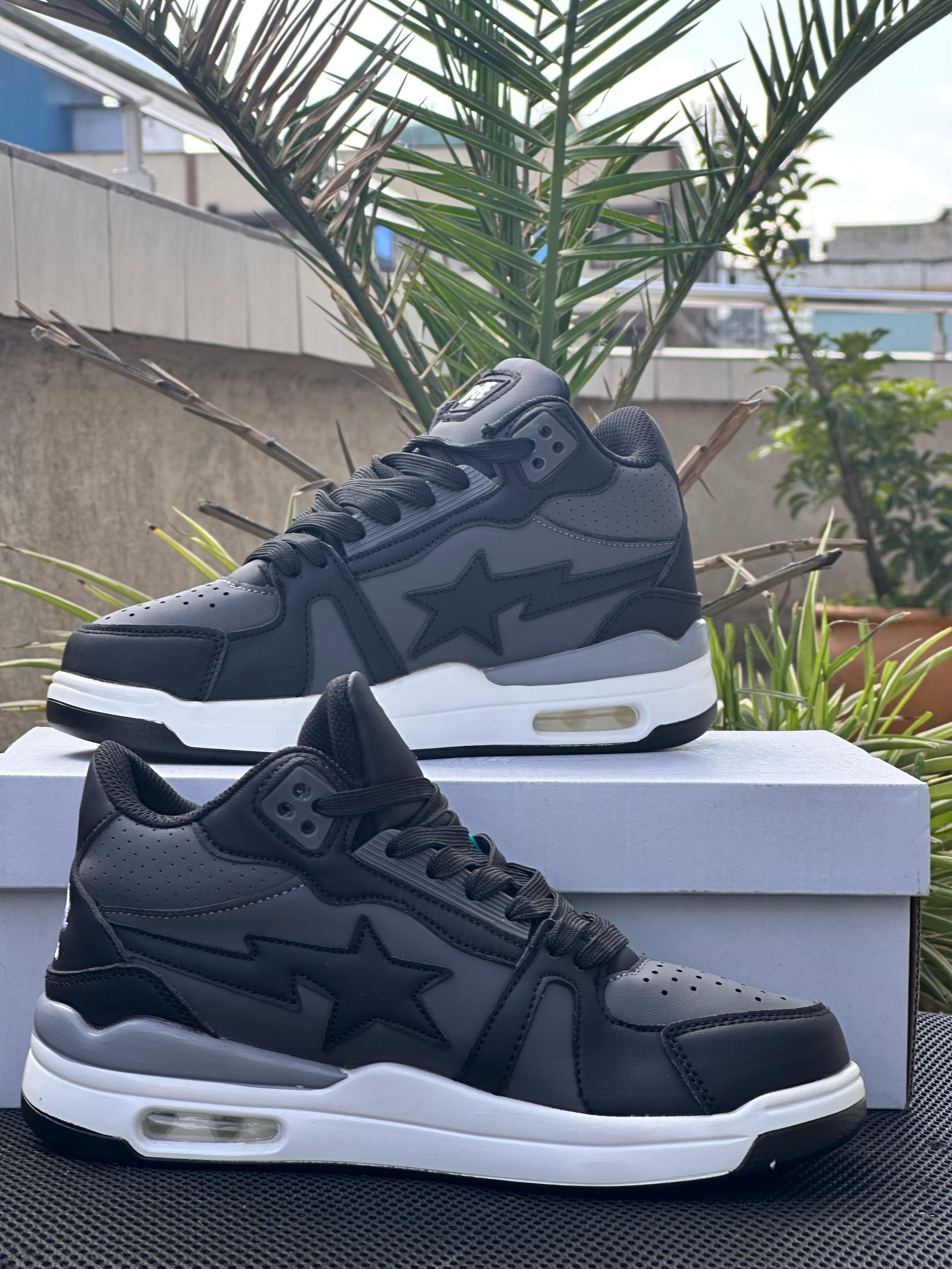 Bape sta High Cut - Black grey