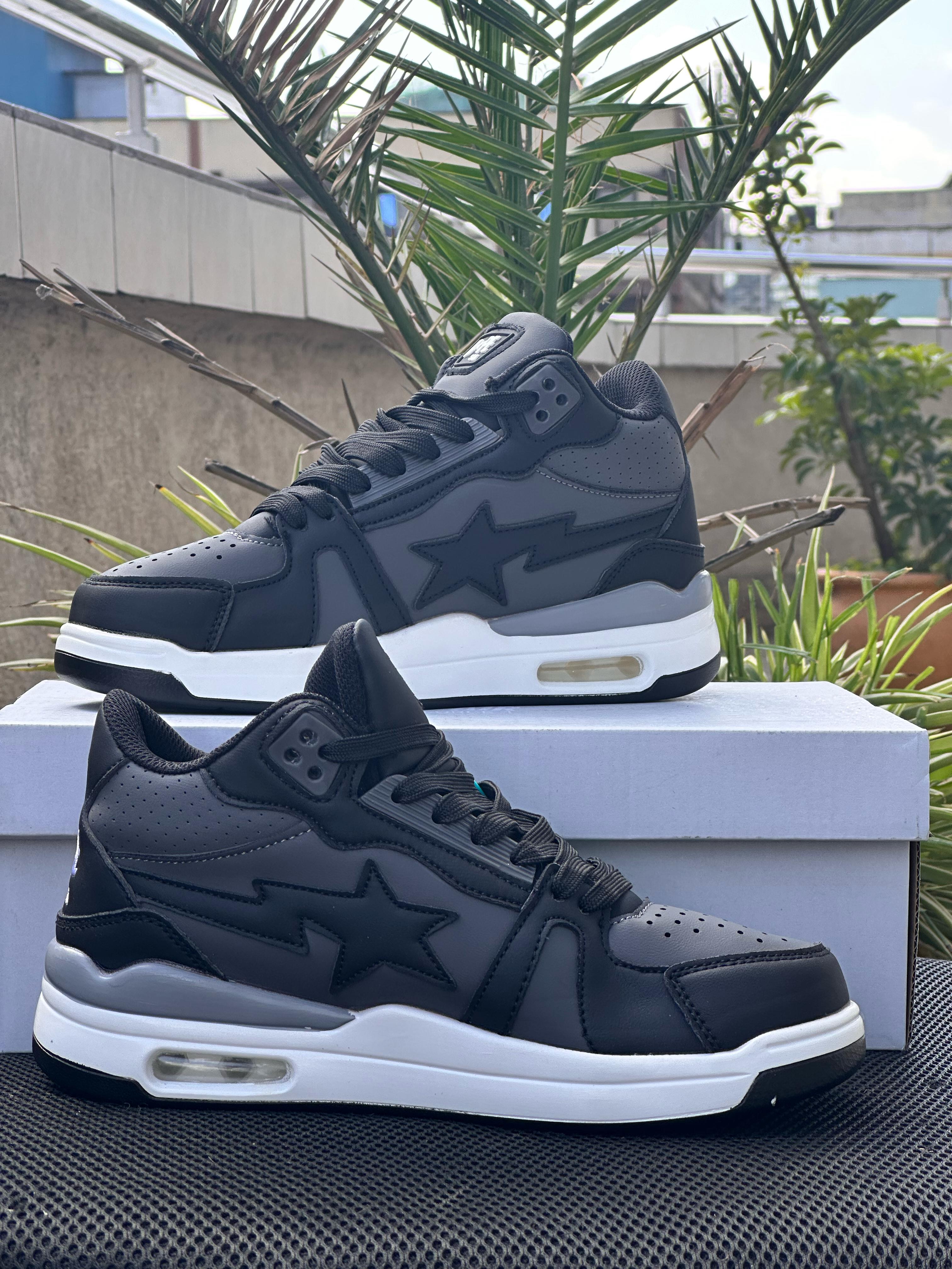 Bape sta High Cut - Black grey