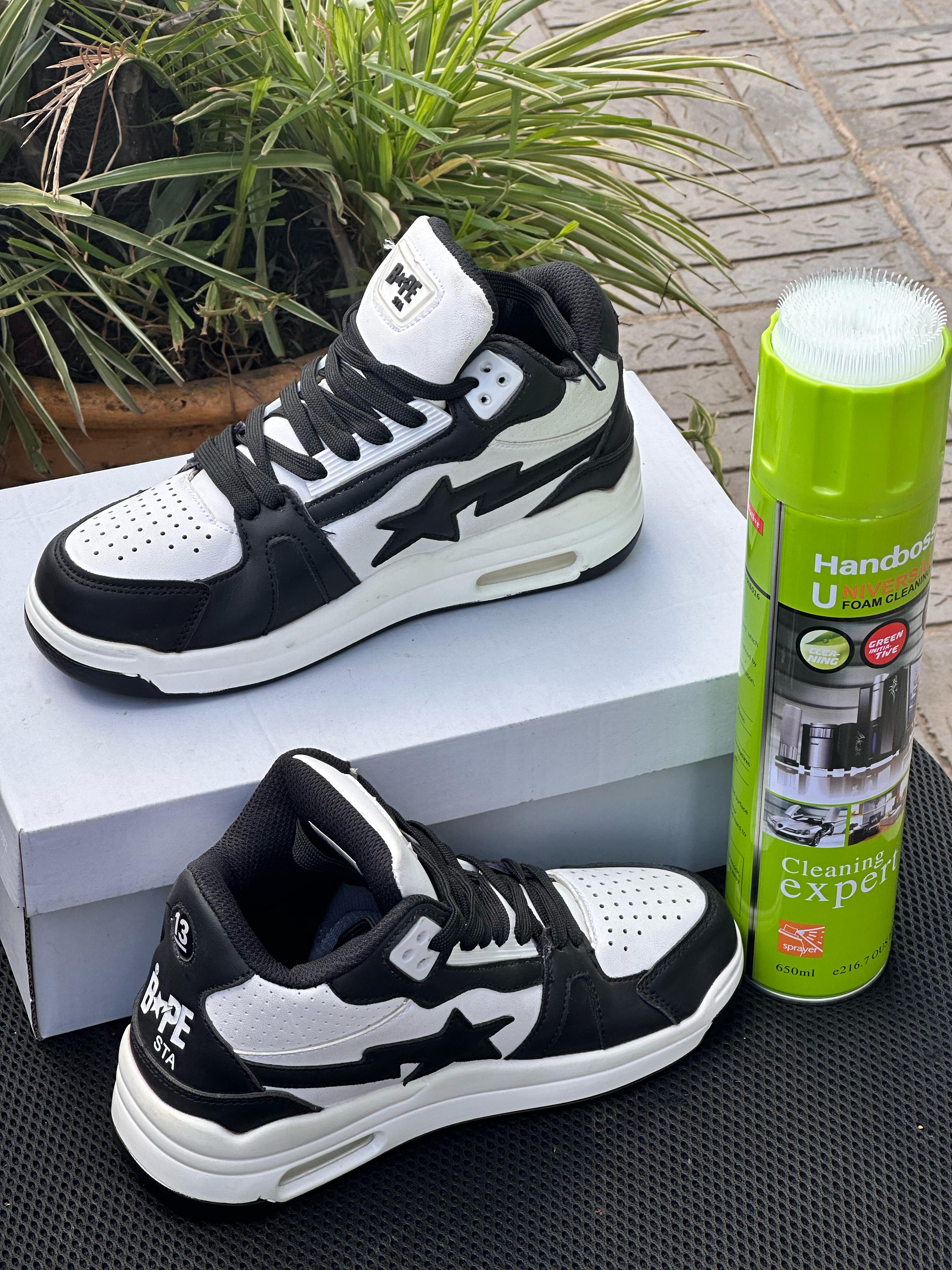 Bape sta High Cut- Black White