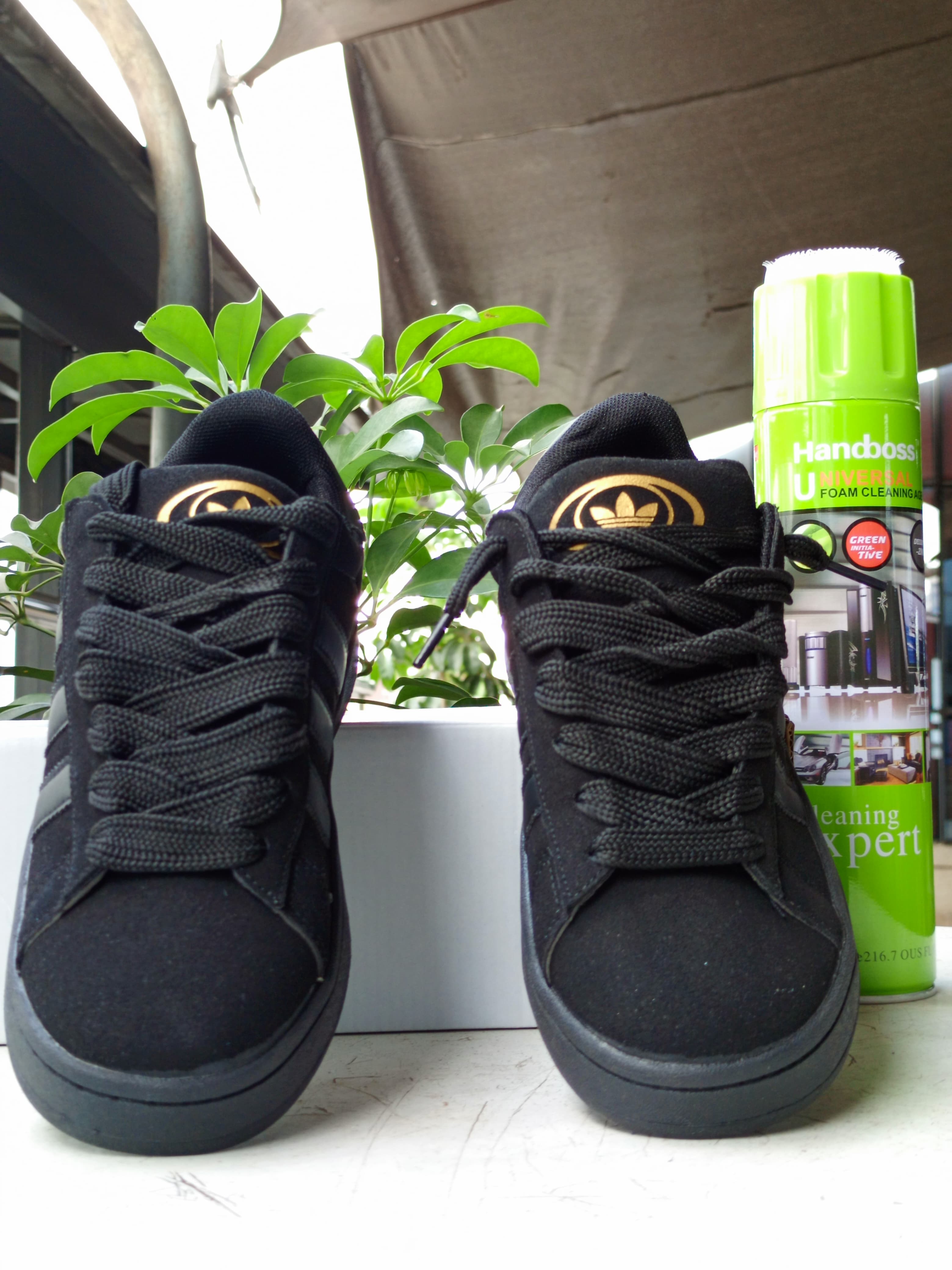 Adidas Campus Double Black/Gold