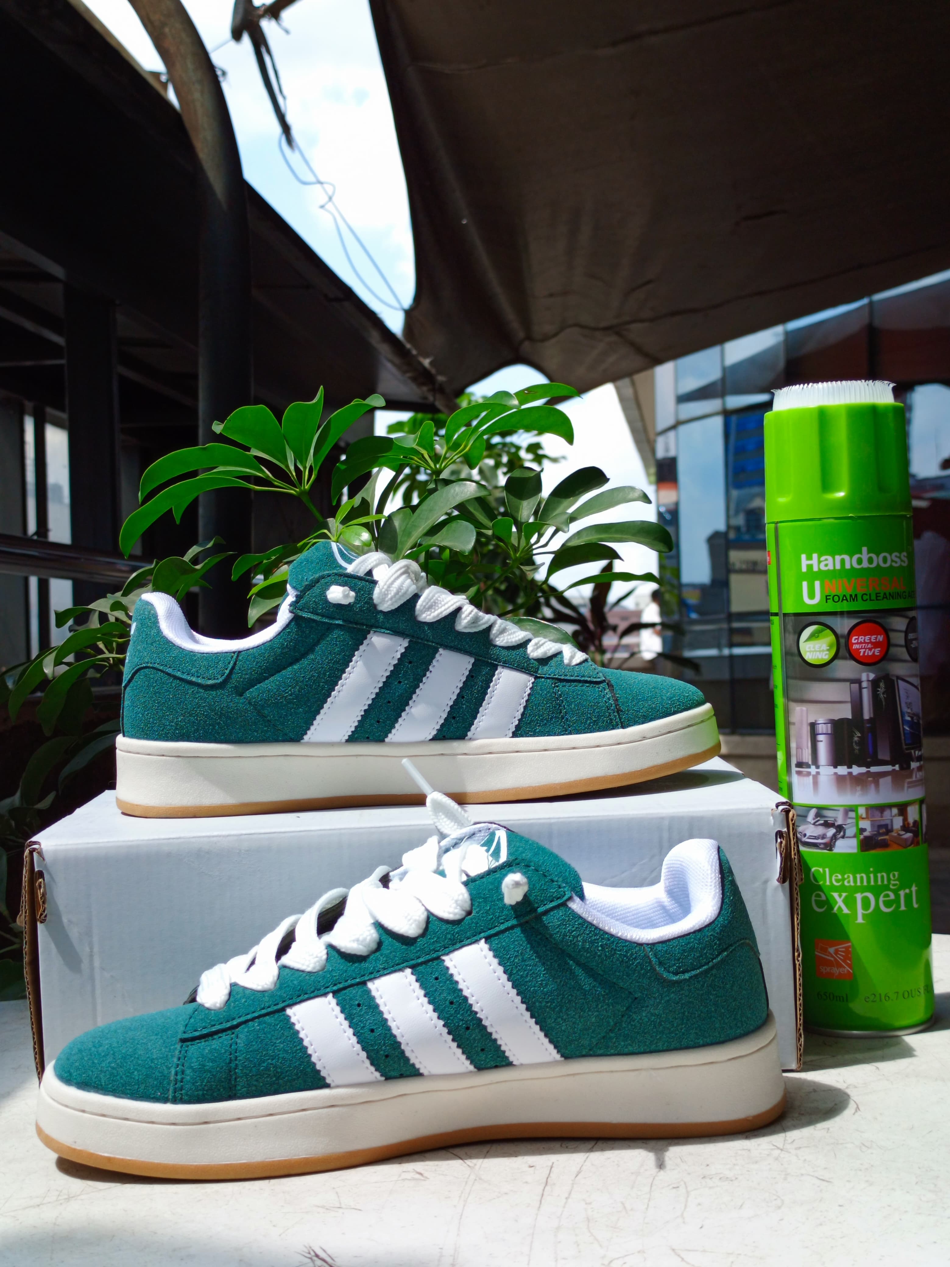 Adidas Campus Green/white