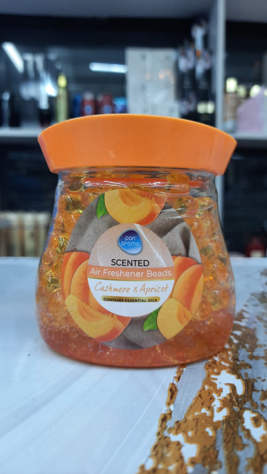 Pan Aroma Scented Air Freshener Beads - Cashmere & Apricot