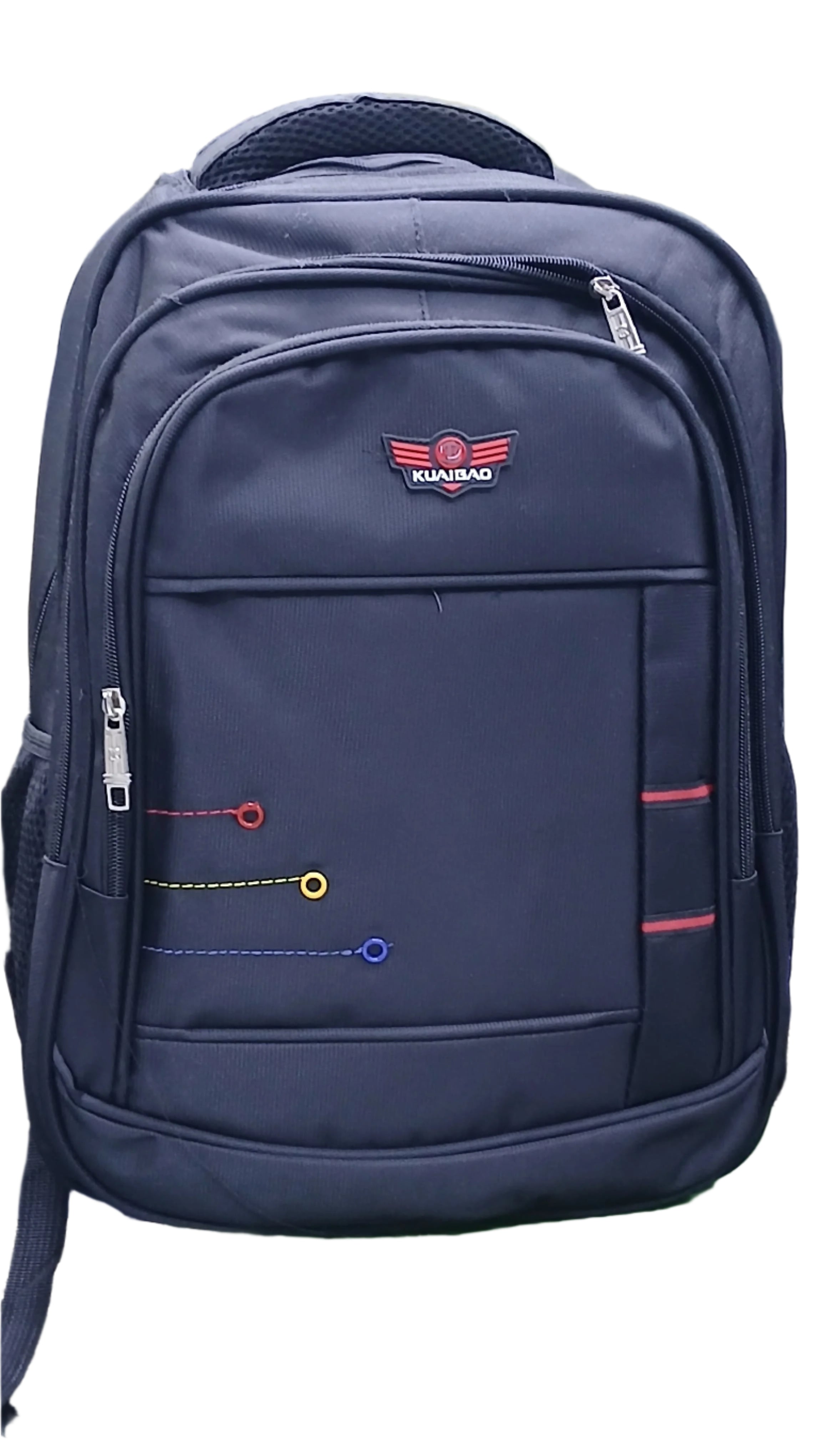 Black Multi-Compartment Backpack