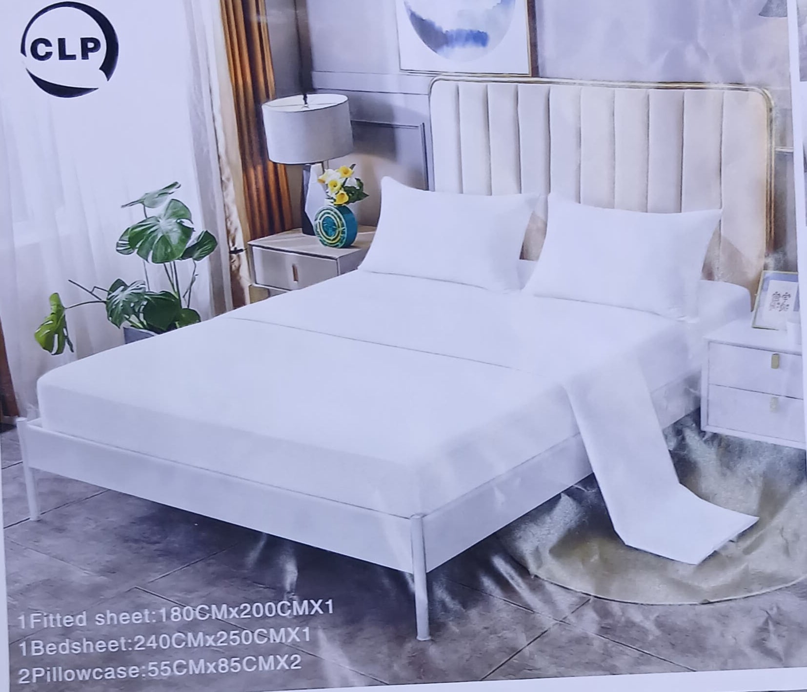 Fitted Sheet & Pillowcase Set 7*8