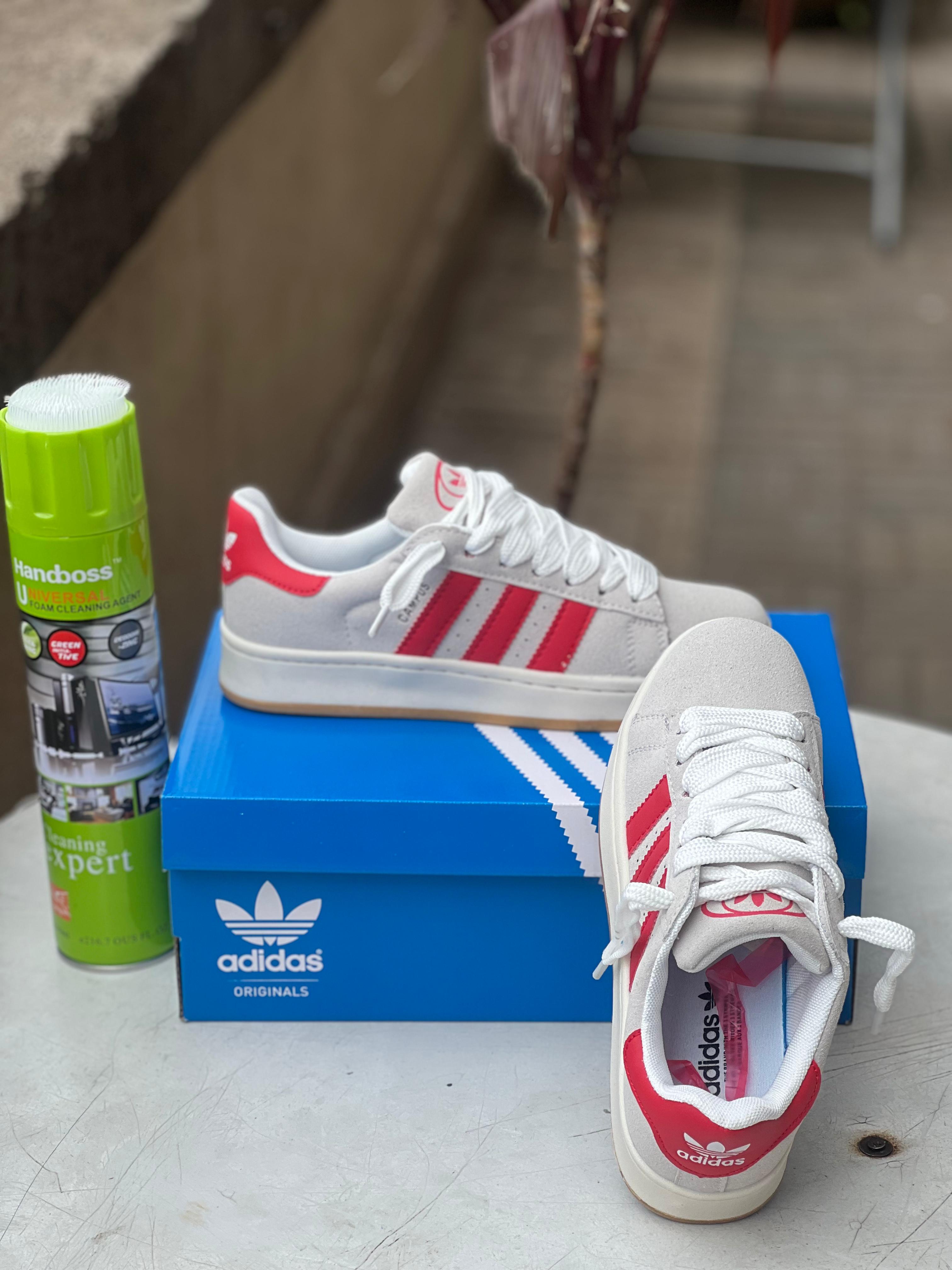 Adidas Campus Grey Red
