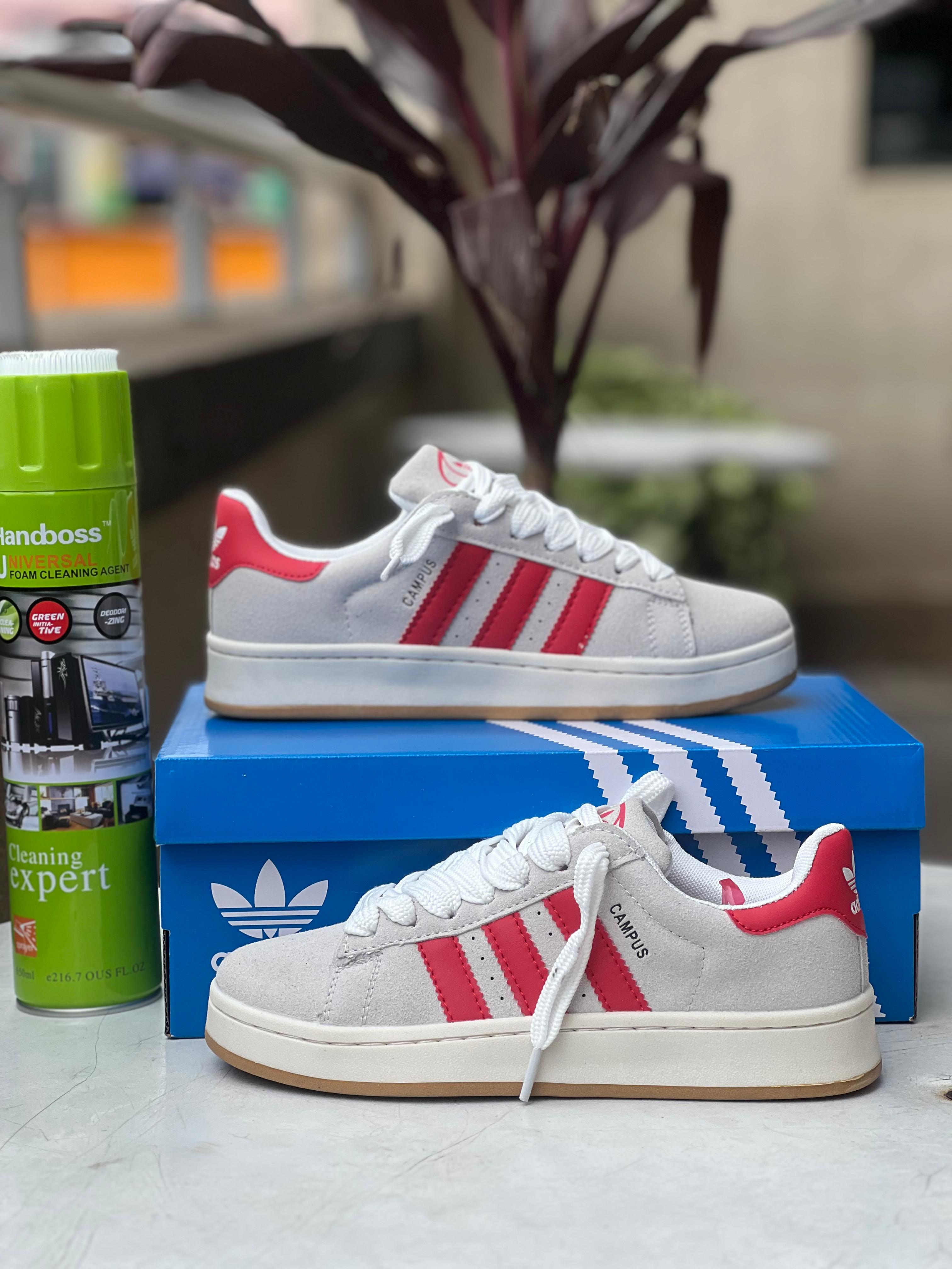 Adidas Campus Grey Red