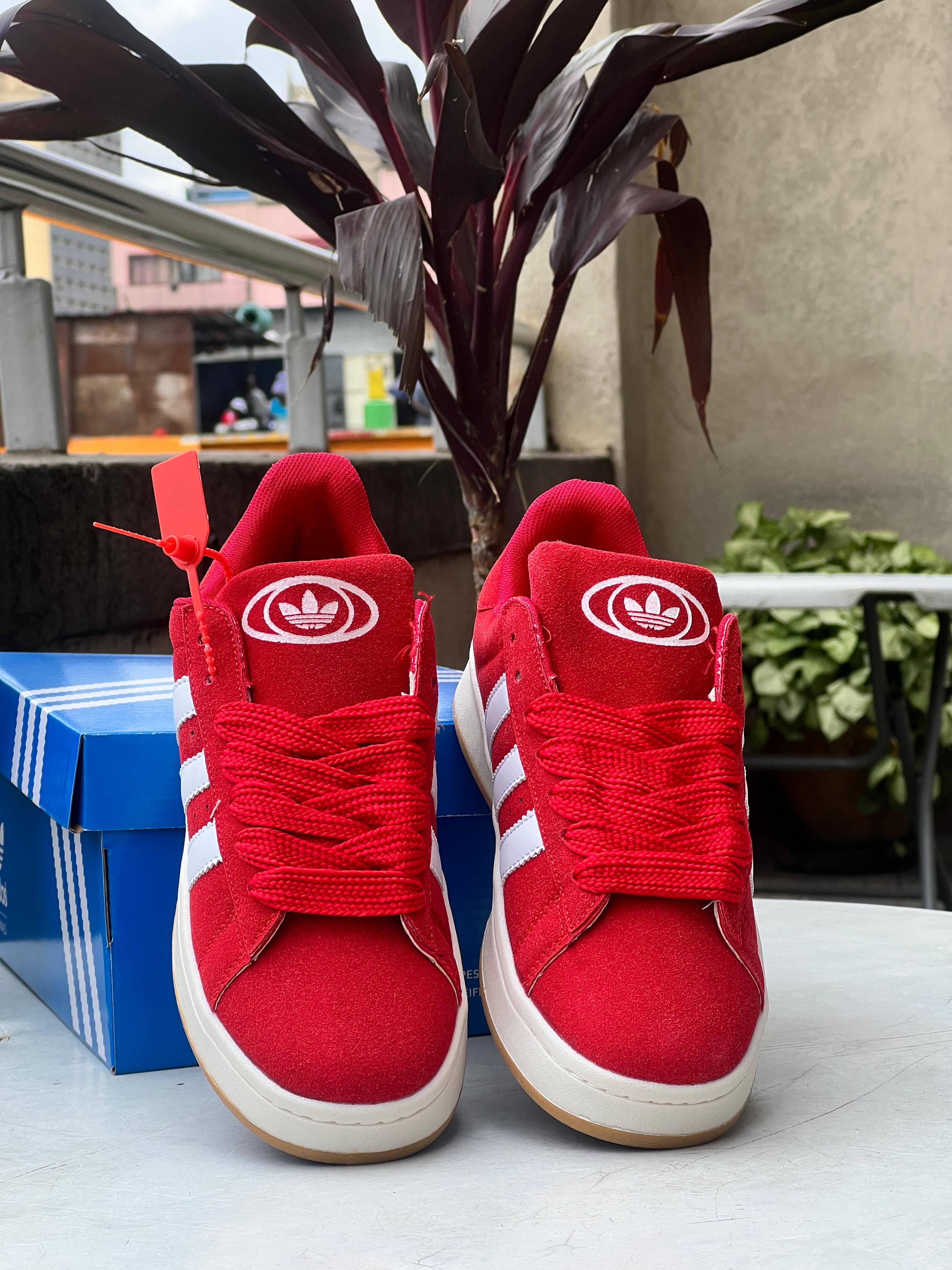 Adidas Campus Red White