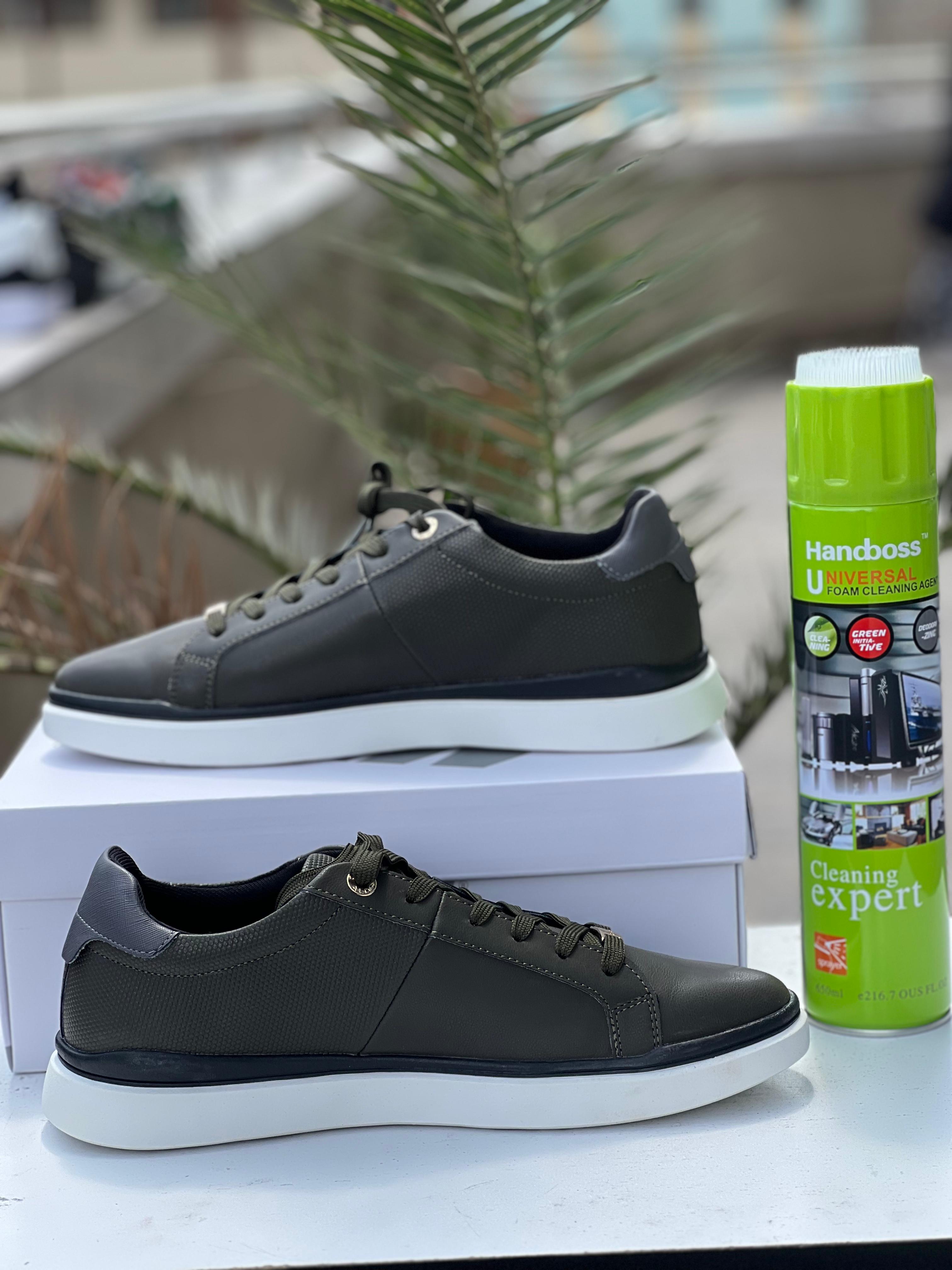 Aldu Men's Stylish Olive Green  Sneakers