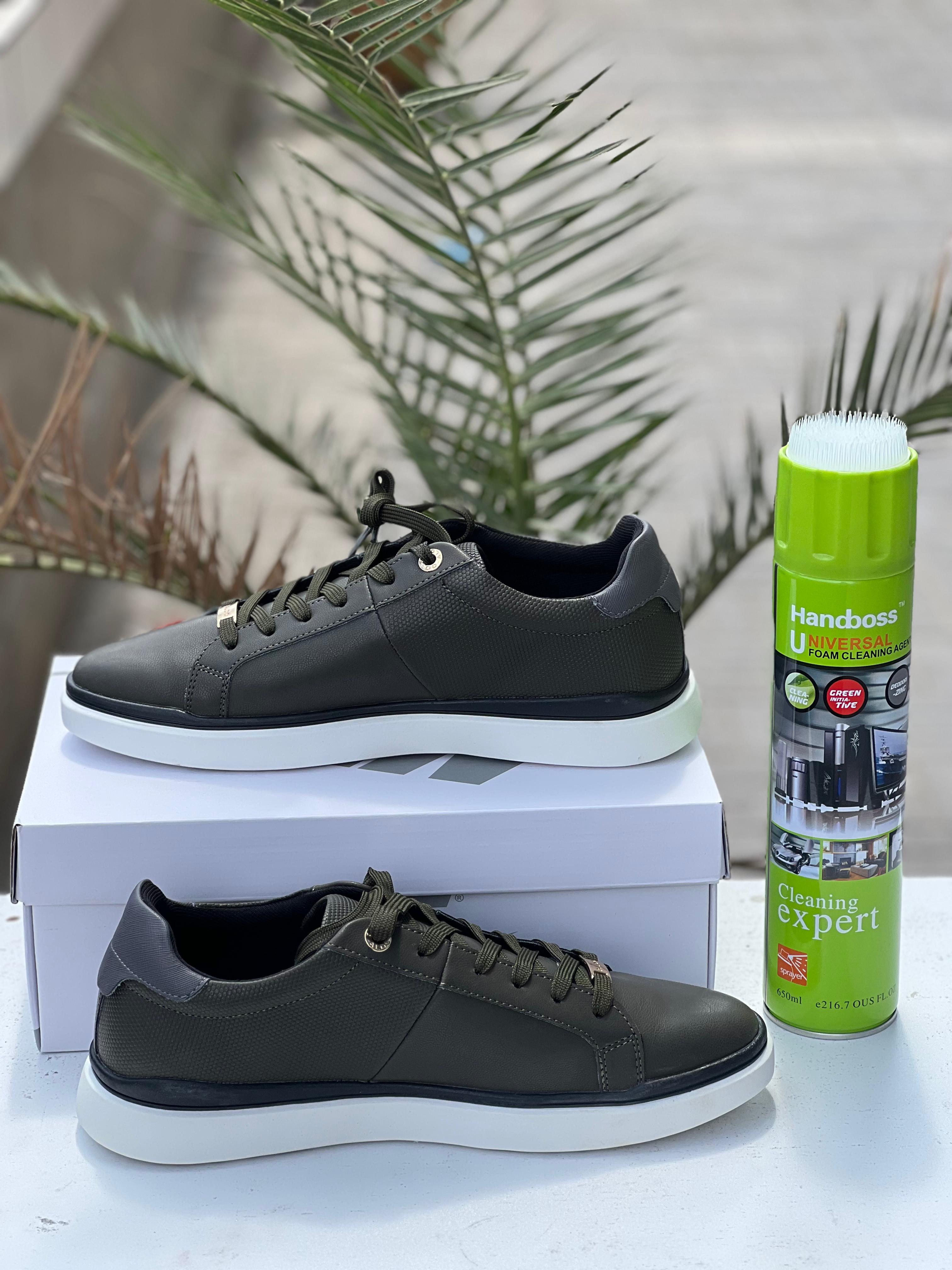 Aldu Men's Stylish Olive Green  Sneakers