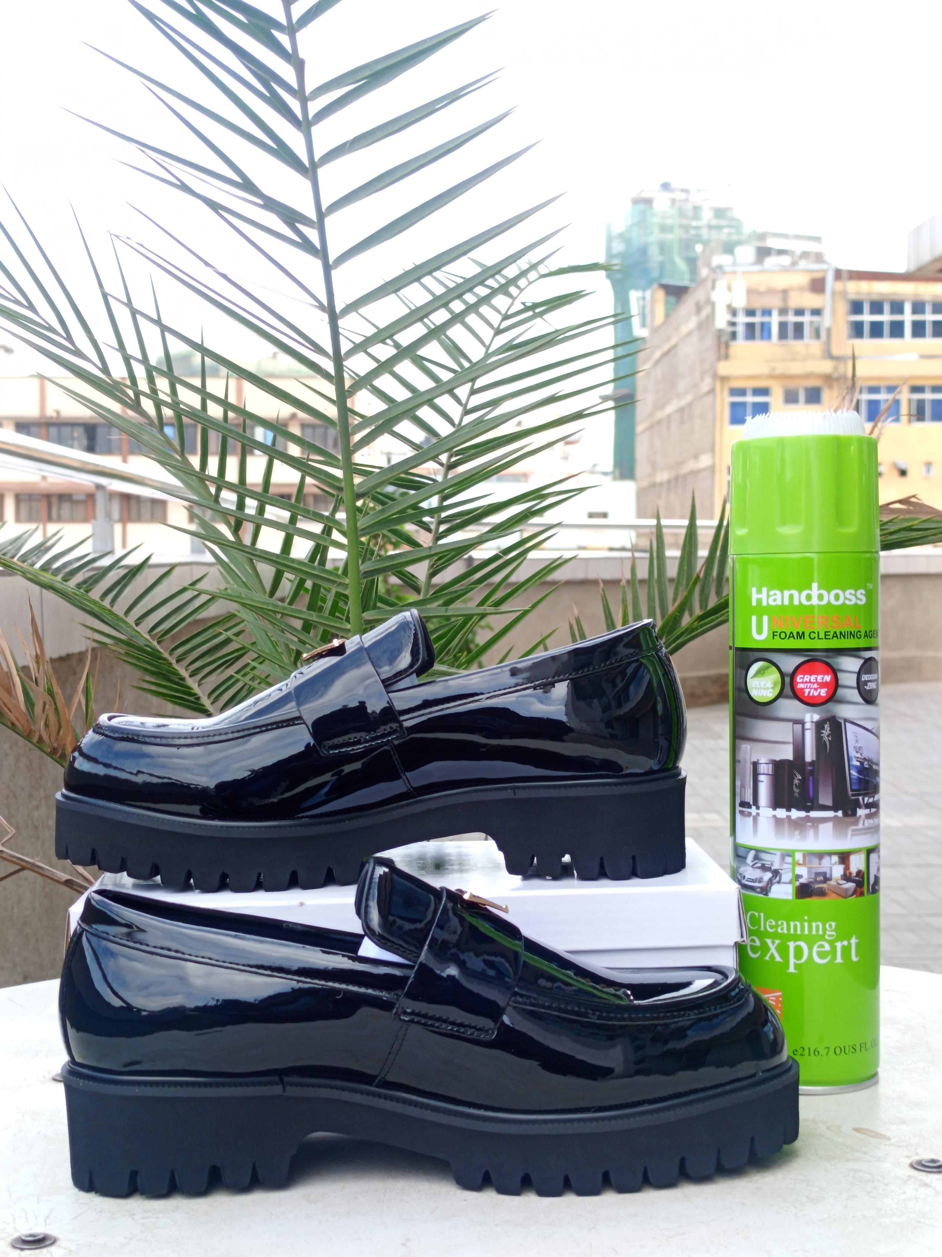 Prada  Leather Chunky Loafers