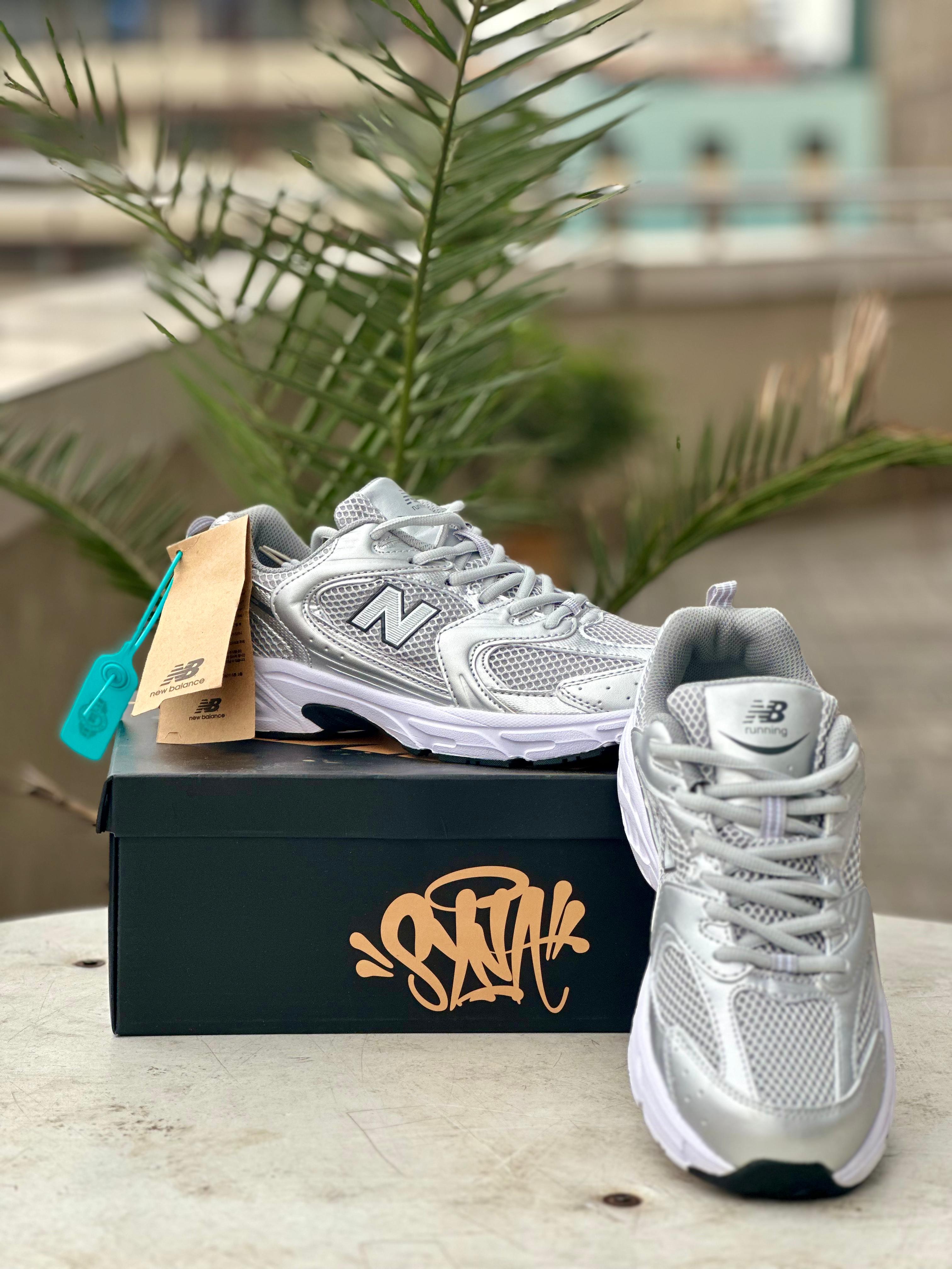 New Balance 530  Silver Running Sneaker