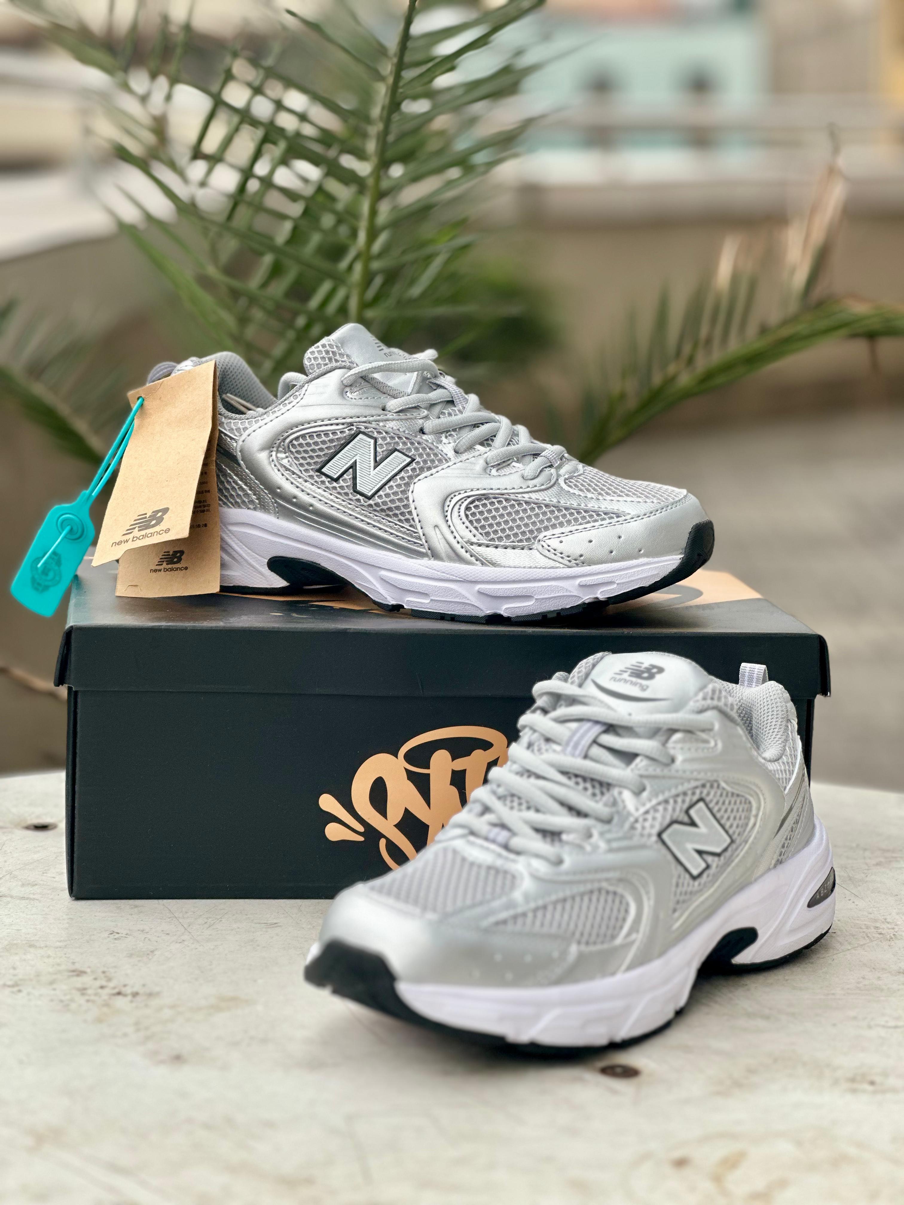 New Balance 530  Silver Running Sneaker
