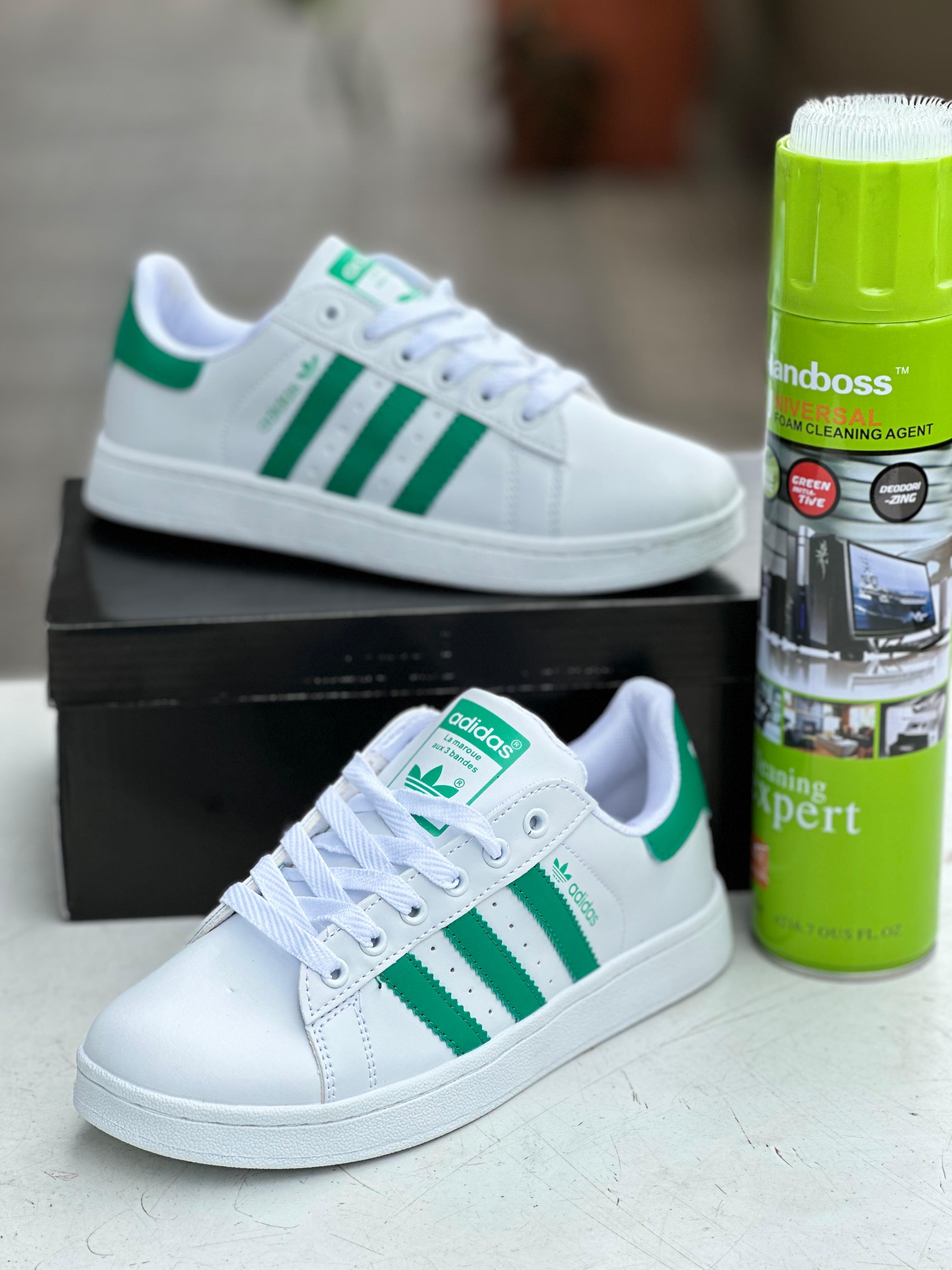 Adidas Grand Court Base – White / Green