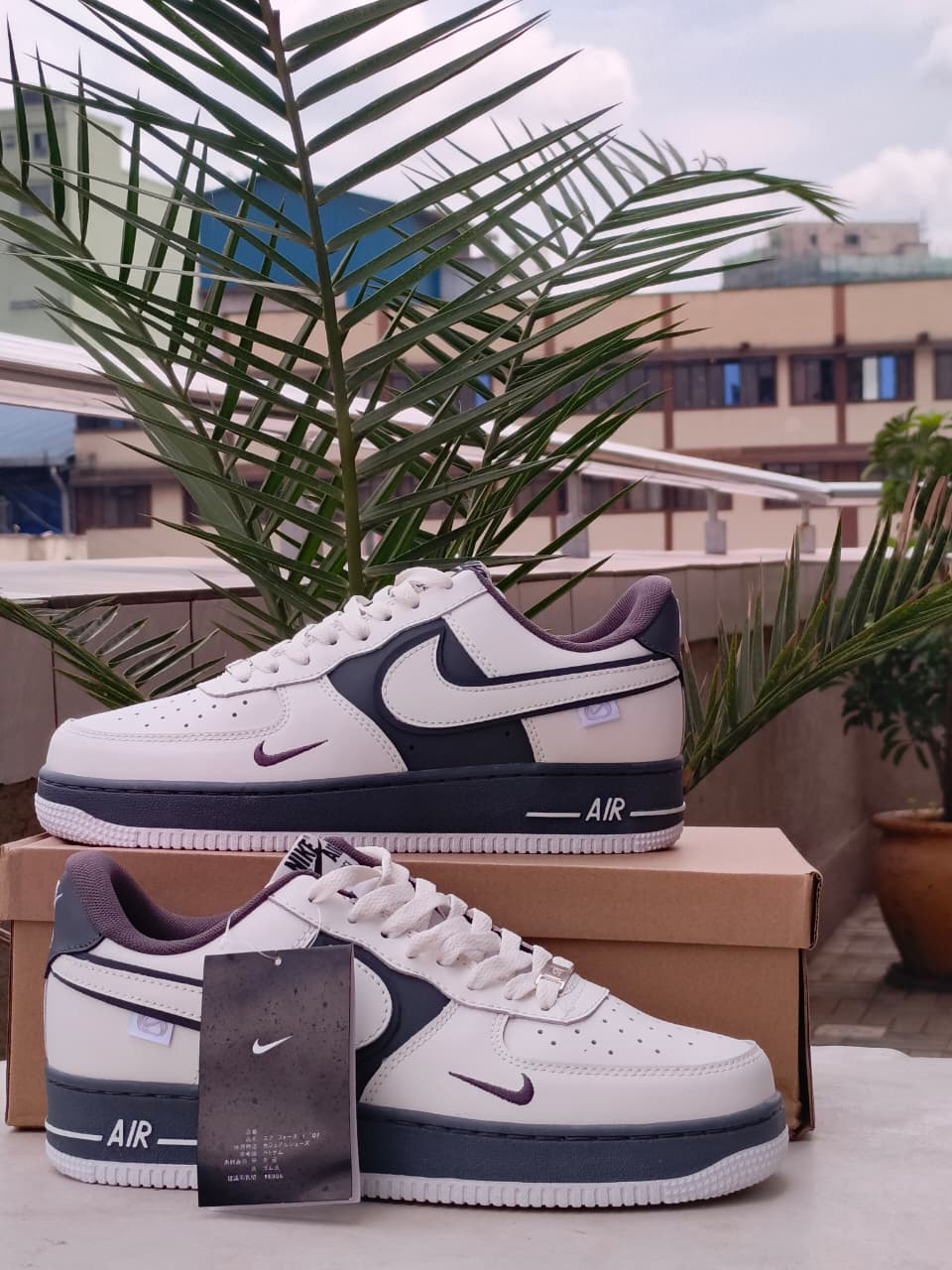 Nike Air Force 1 Low – White/Grey