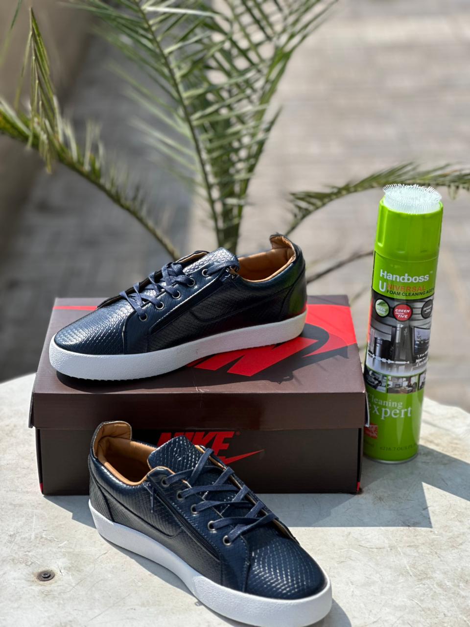 Givenchy Navy Blue Casual Sneakers