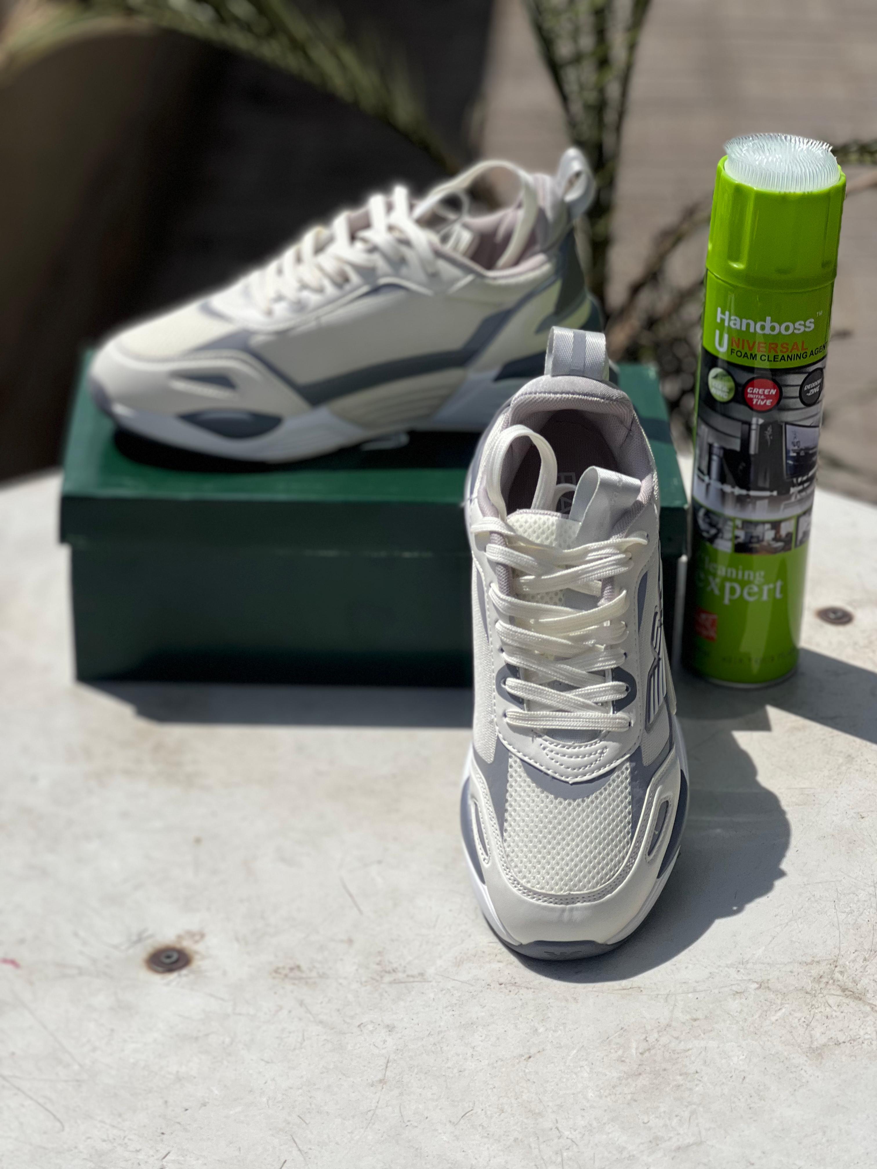 Giorgio Armani Grey Sneakers