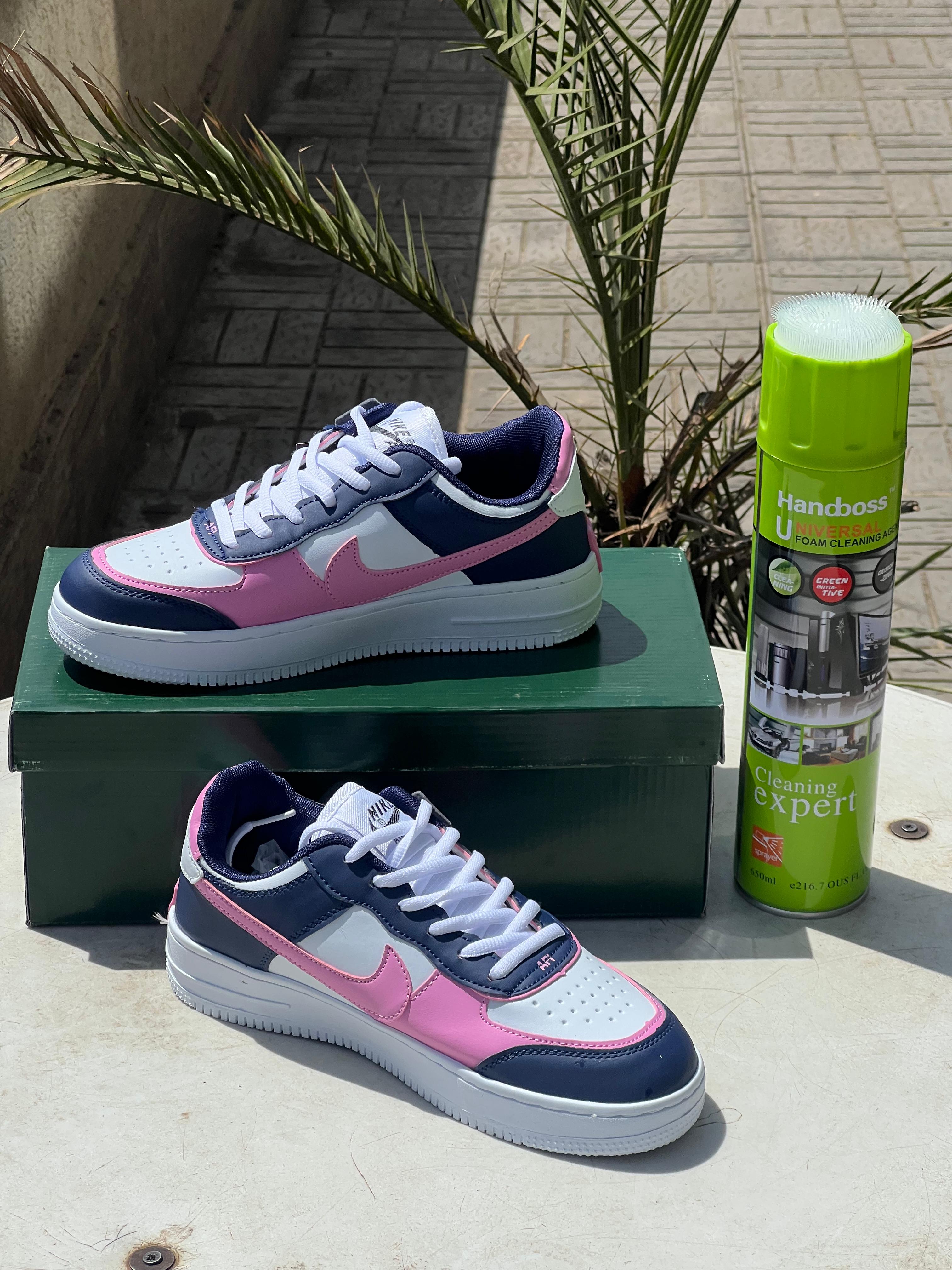 Nike Air Force 1 Shadow – Navy/Pink/White