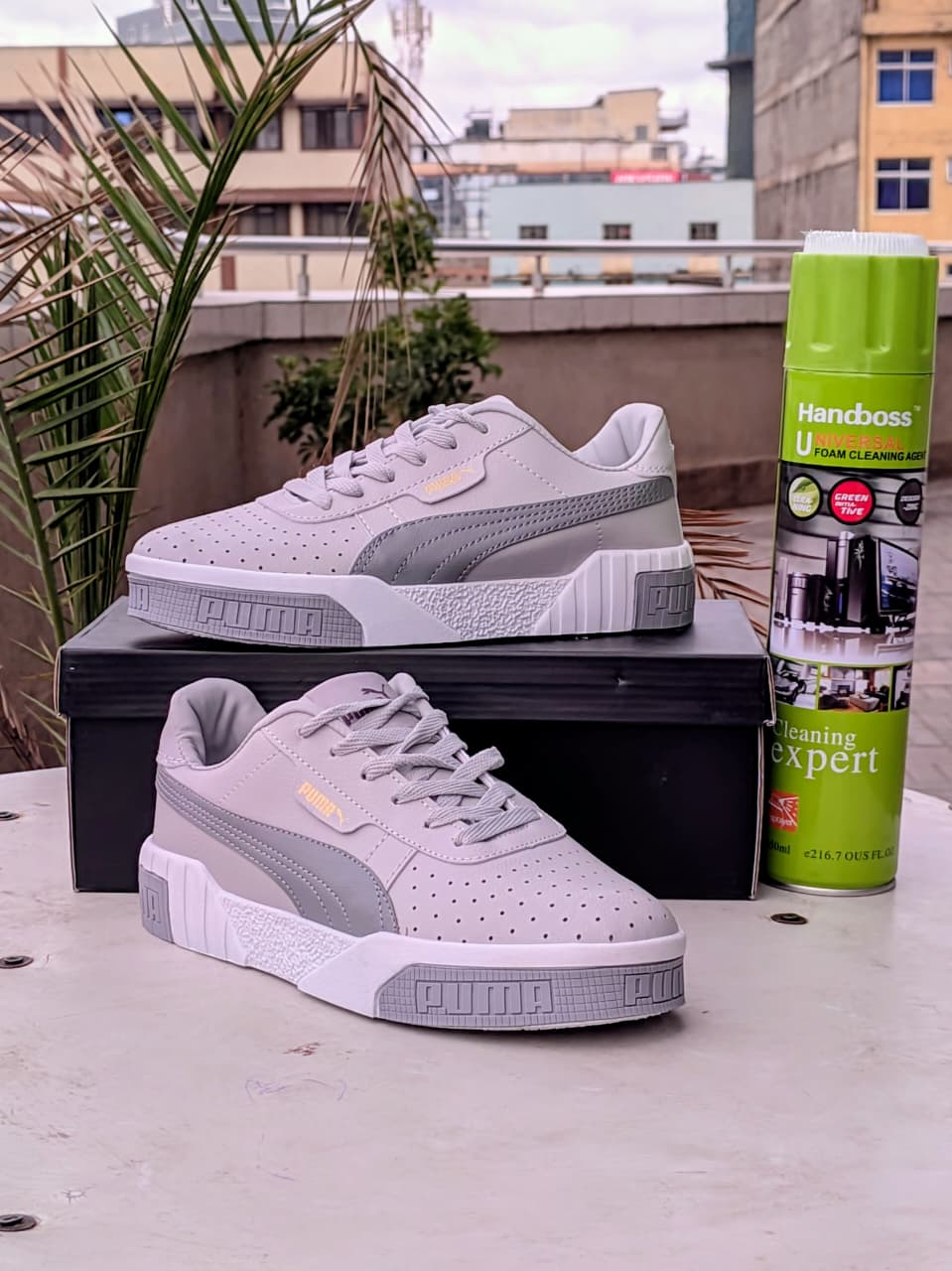 Puma Sneakers- Grey White