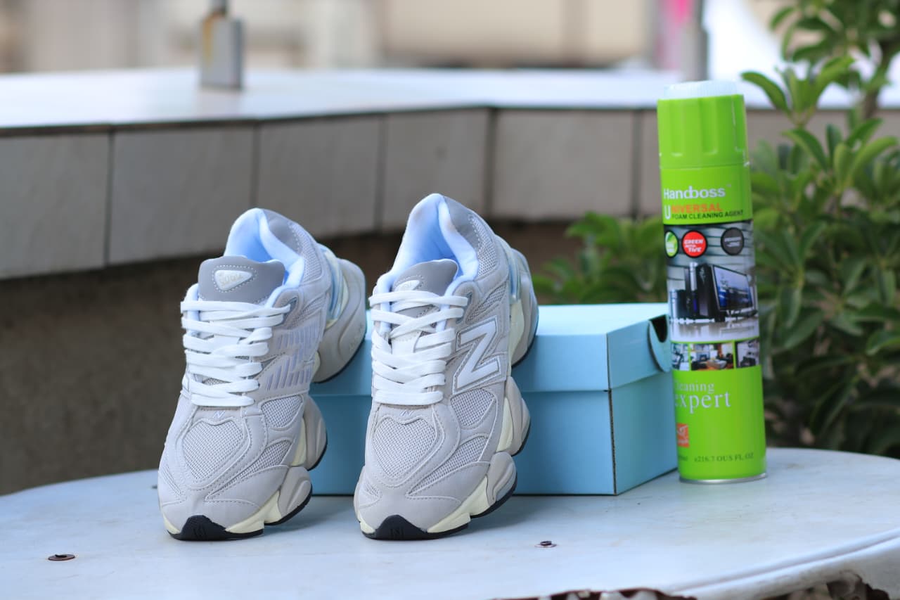 New Balance 9060 Cream Sneakers