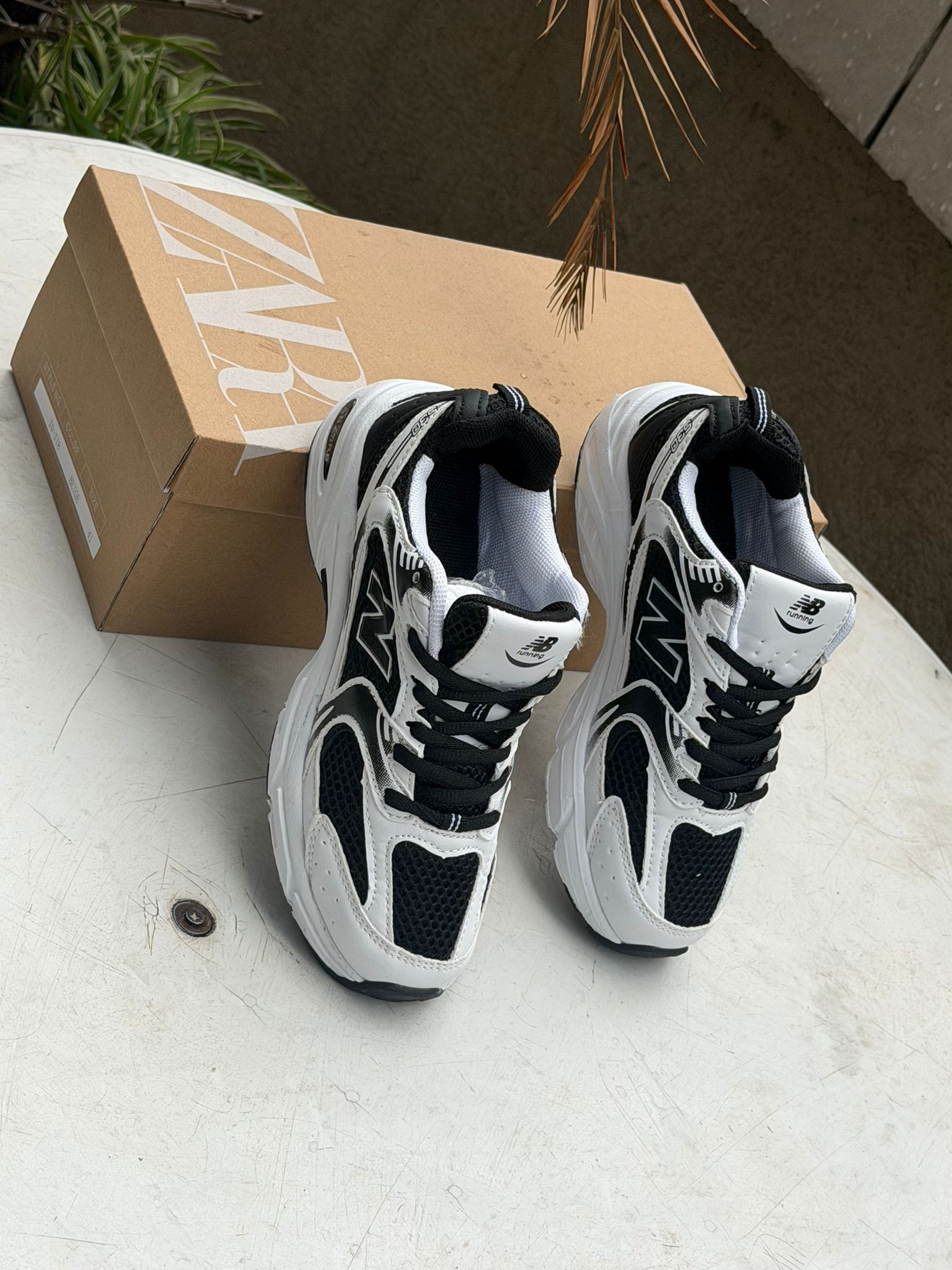 New Balance 530 Kids - white Black