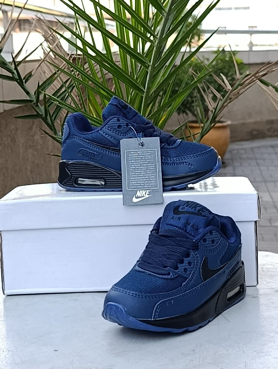 Nike Airmax Kids Navy Blue