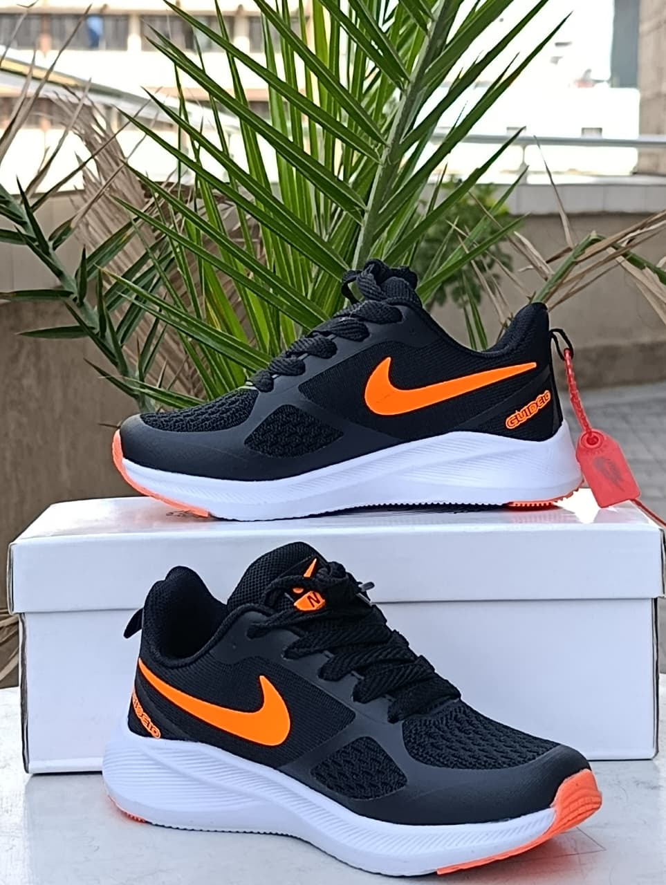 Nike Pegasus Runner Kids -black white Orange
