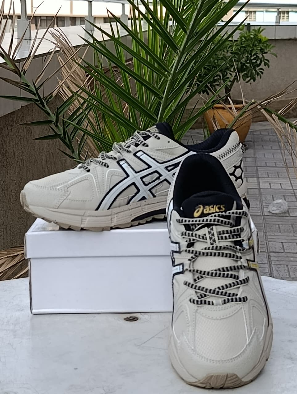 ASICS GEL-Venture Trail Runner - Desert Tan/Black sneakers