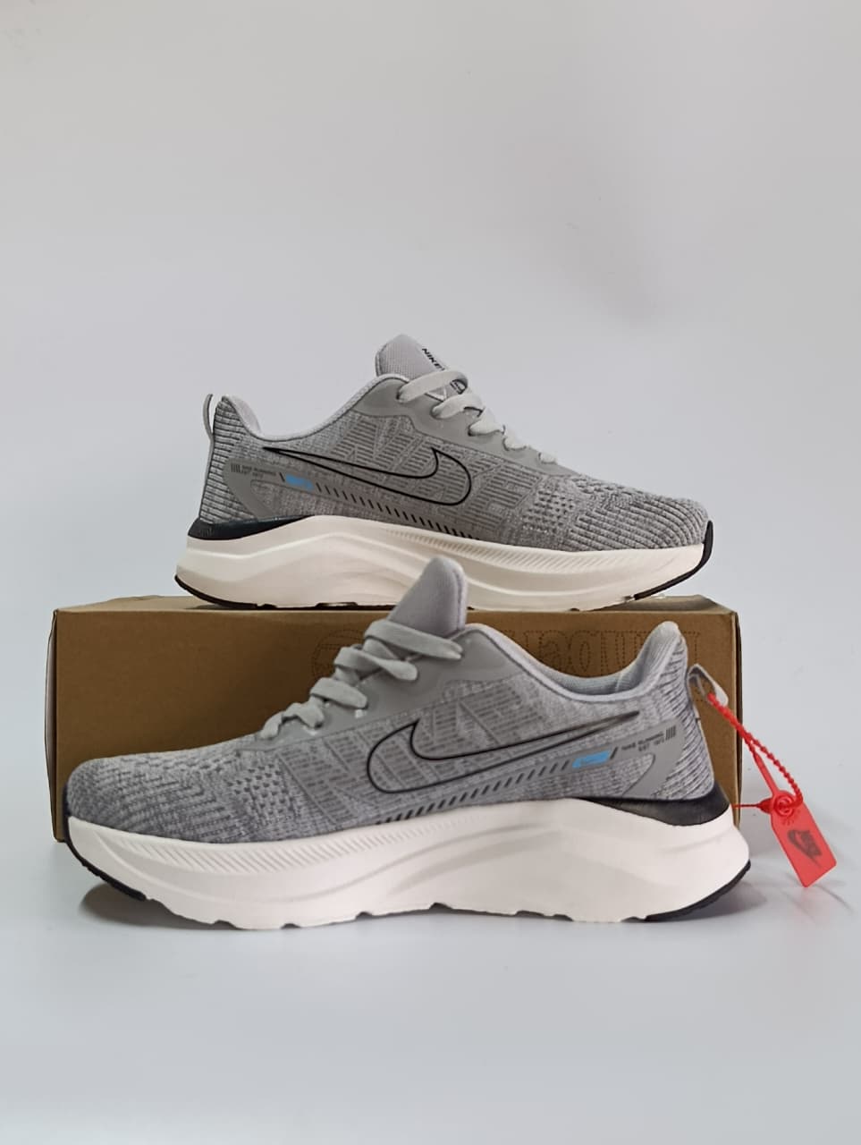 Grey Nike Running Shoes