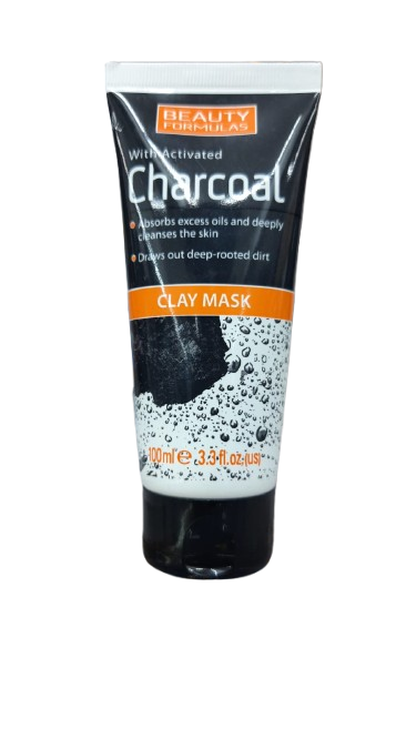 Beauty Formulas With Activated Charcoal Clay Mask