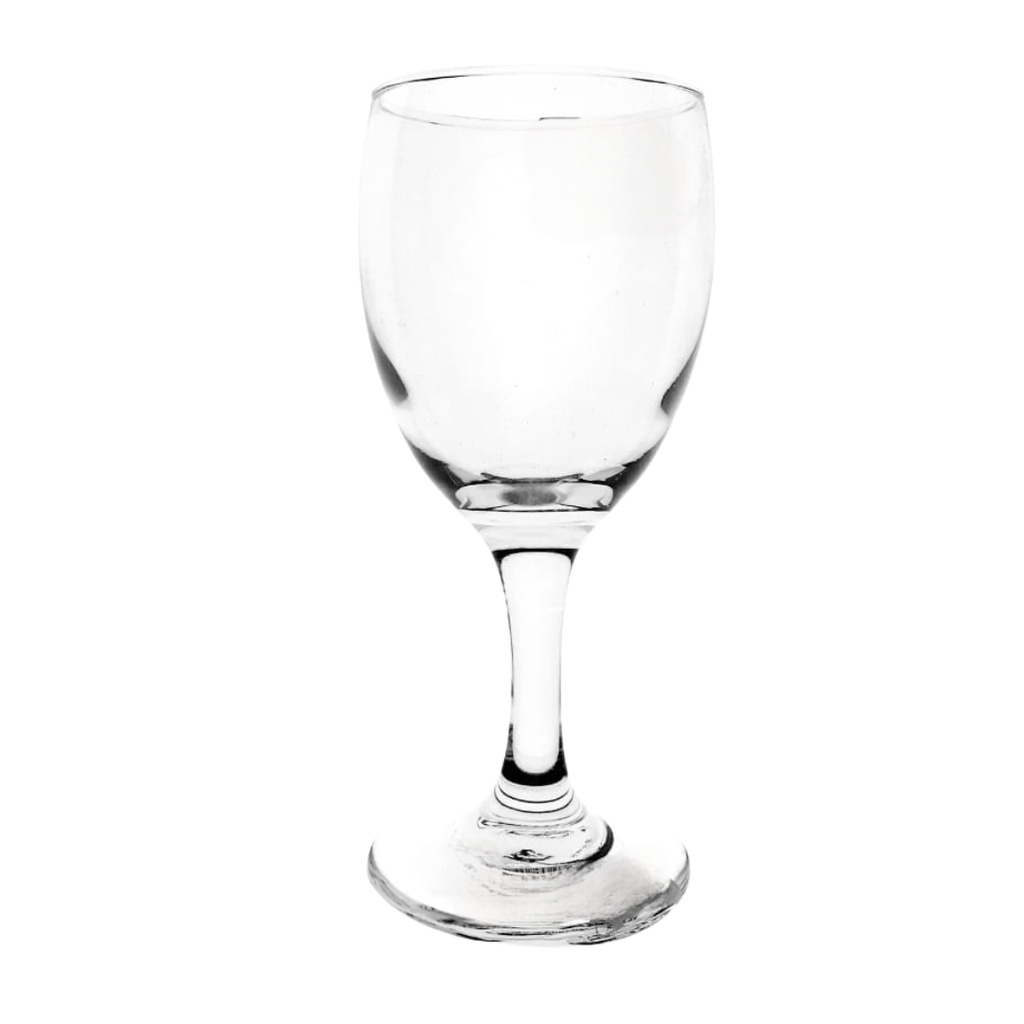 G6113 RED CHERRY WINE GLASS