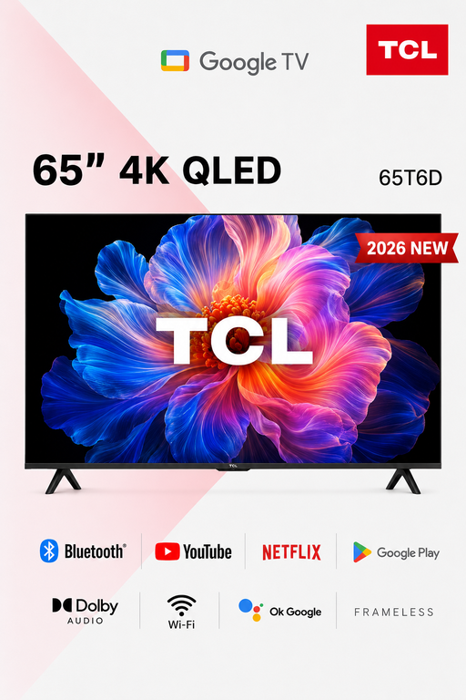 TCL 65C6K 65 Inch QD Mini LED Google TV