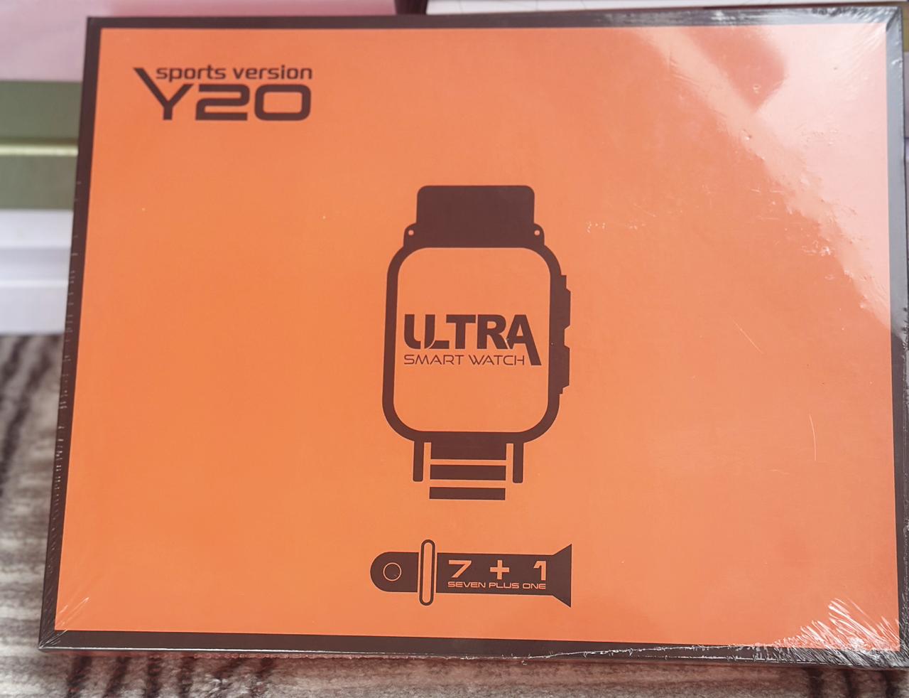 Y20 Ultra Smart Watch – 7+1 Sports Edition