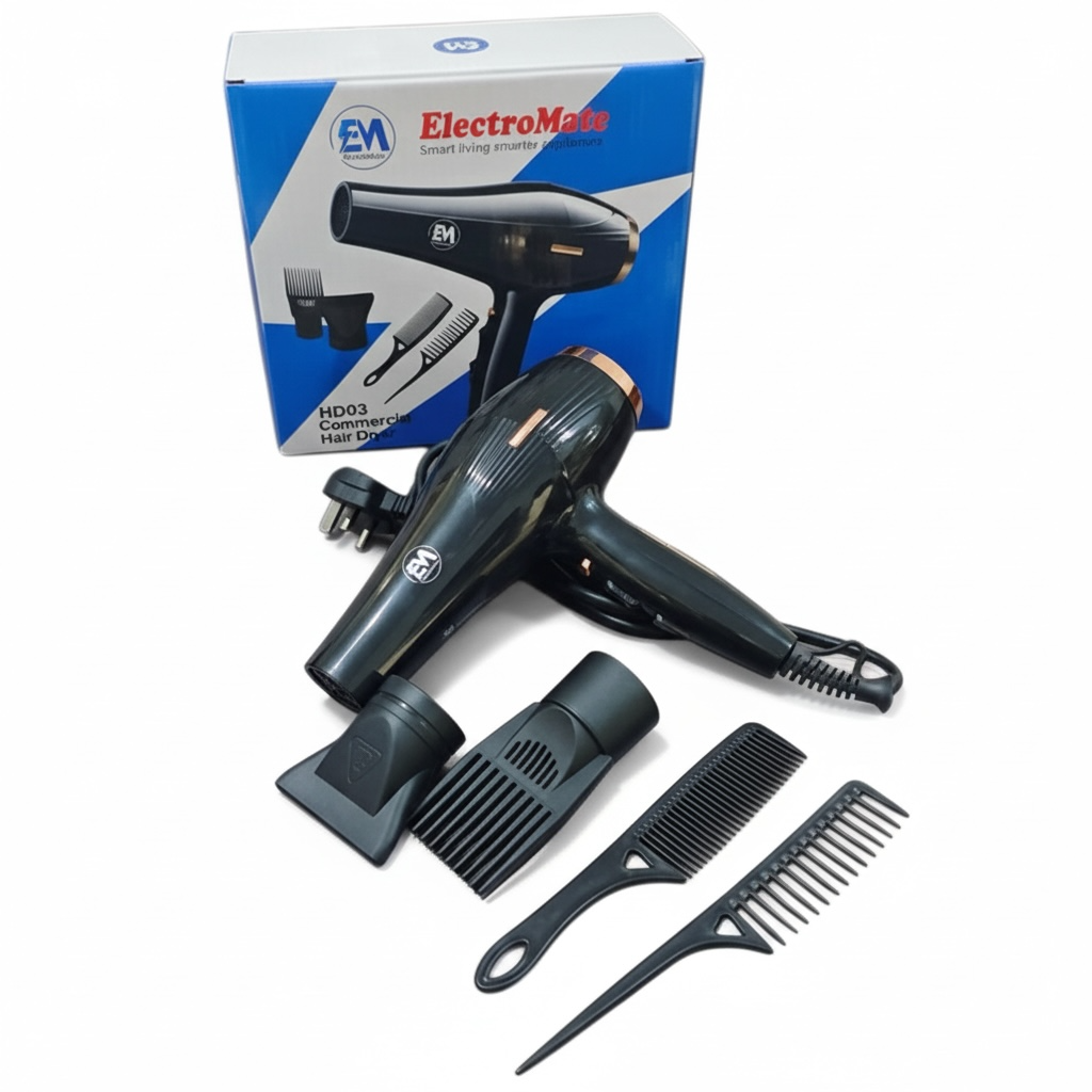 ElectroMate Commercial Hair Dryer Set (HD03)